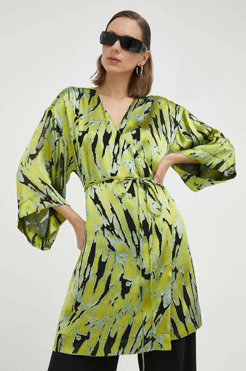 Платье Anna с оттенком шелка