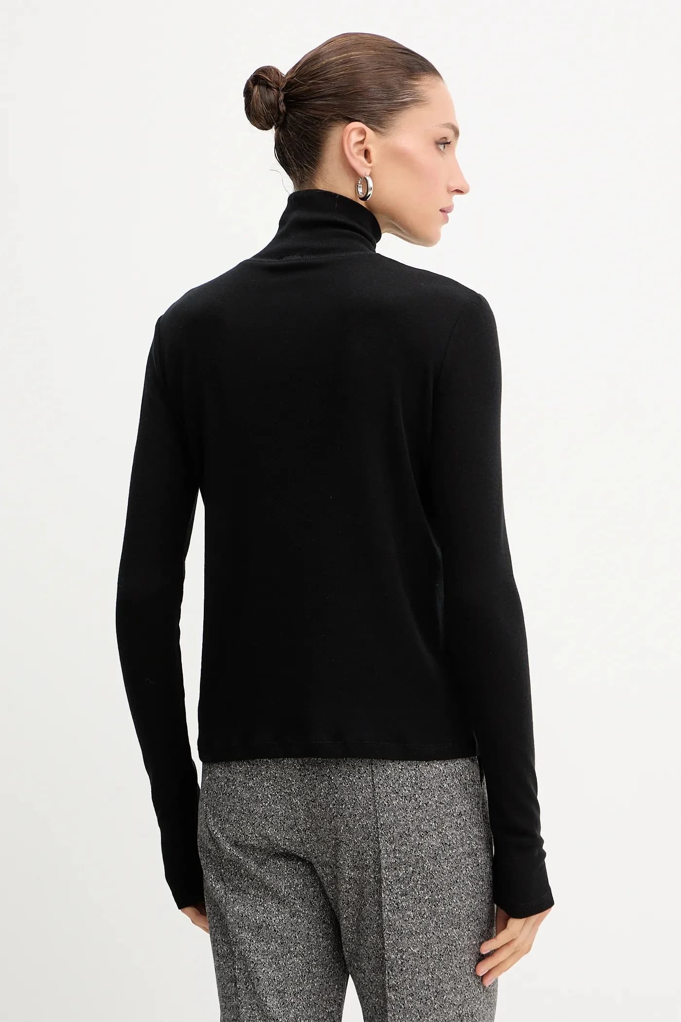 Лонгслив с добавлением шерсти BLASA. - фото 3