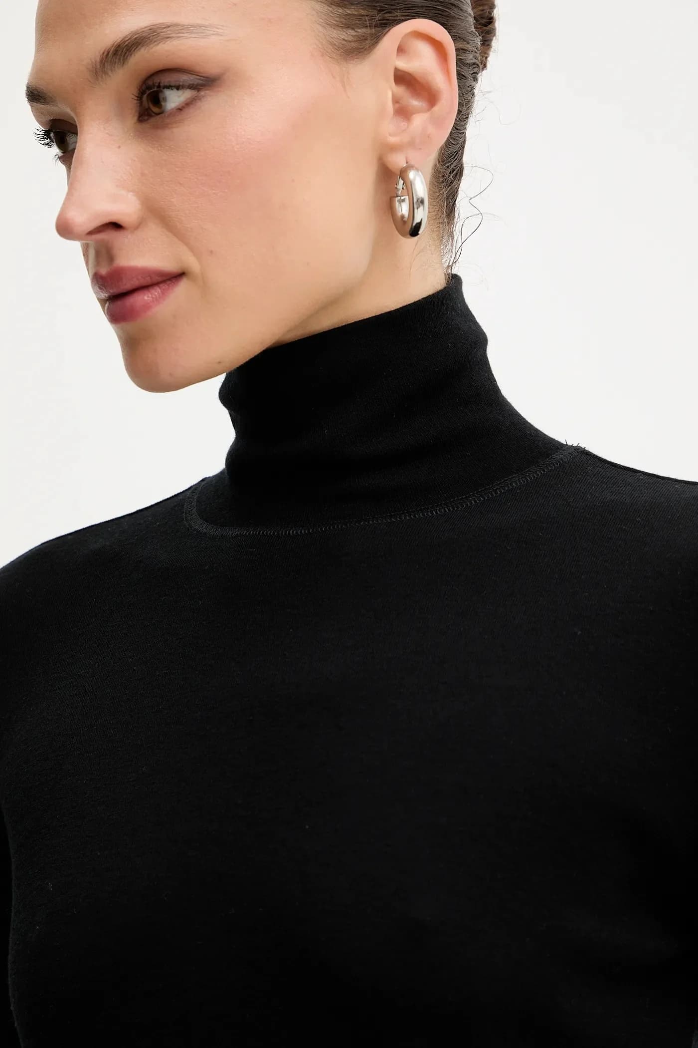 Лонгслив с добавлением шерсти BLASA. - фото 5