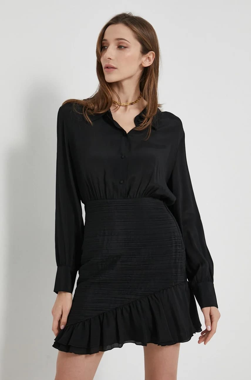 Платье с оттенком шелка - фото 2