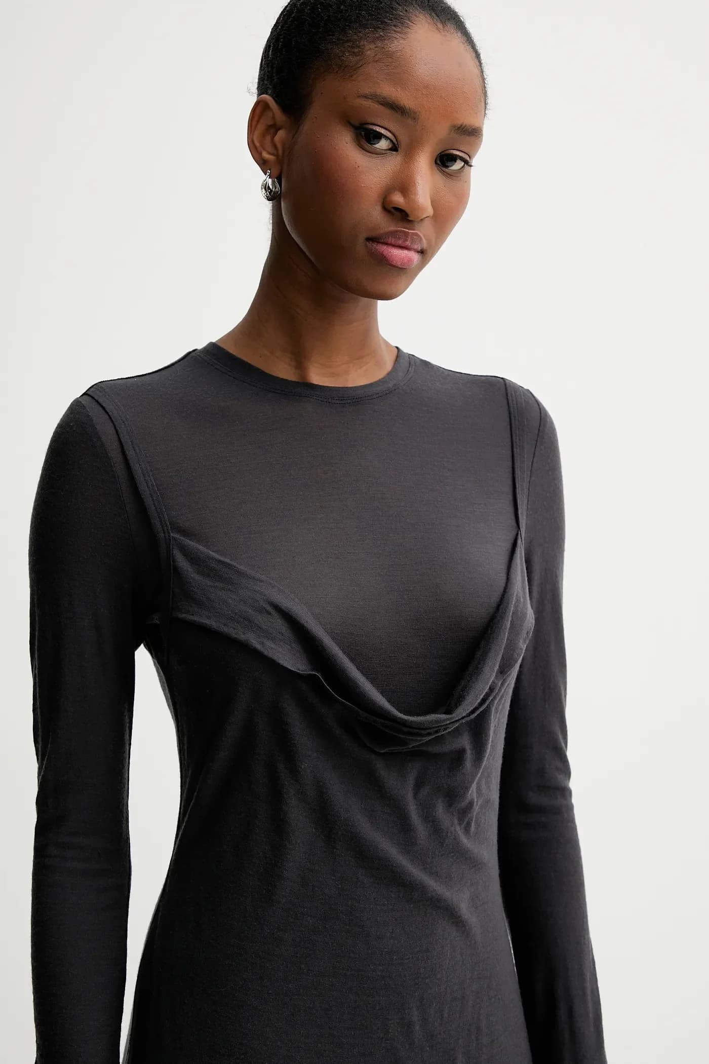 Шерстяное платье - фото 4