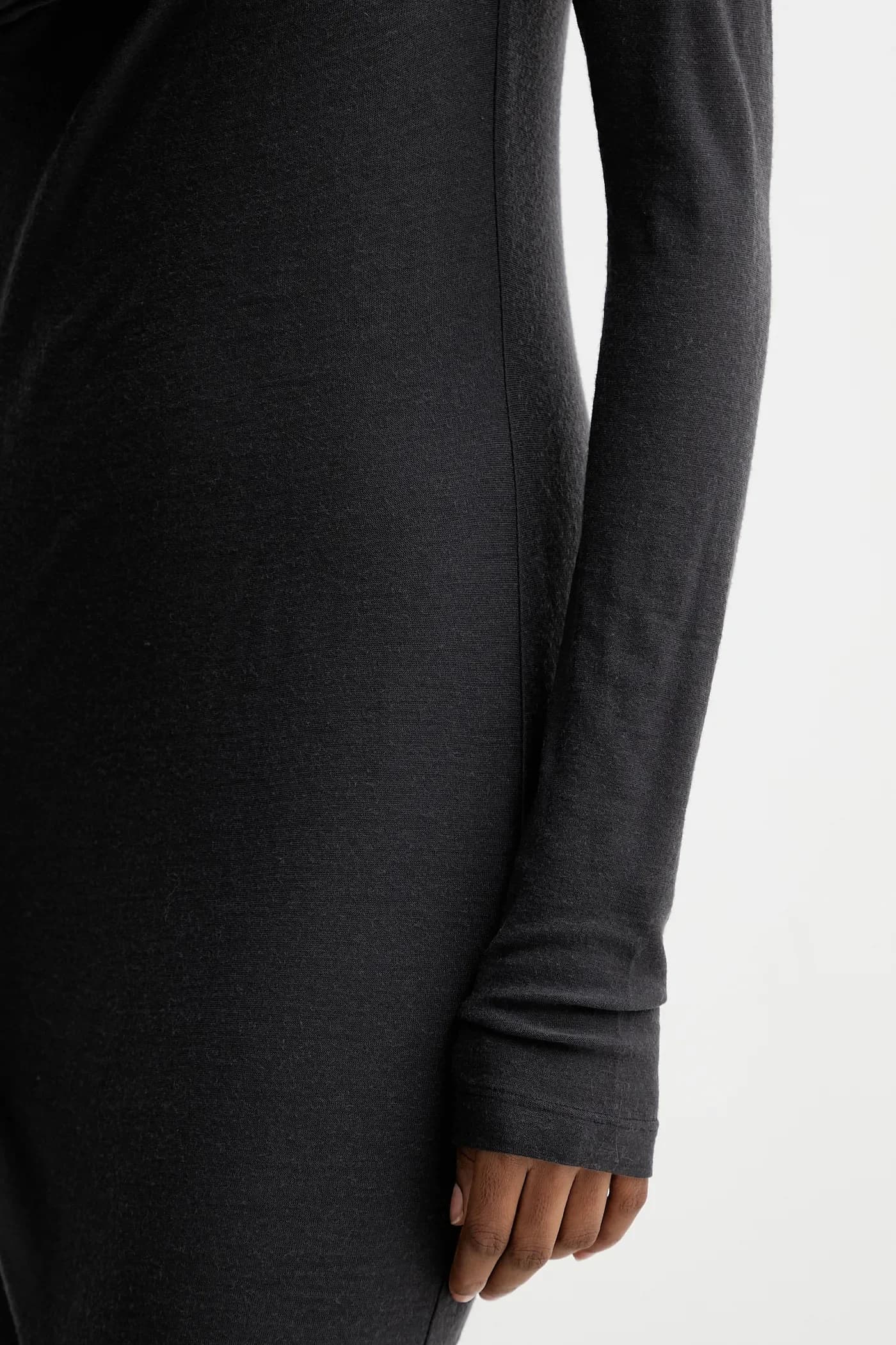 Шерстяное платье - фото 5