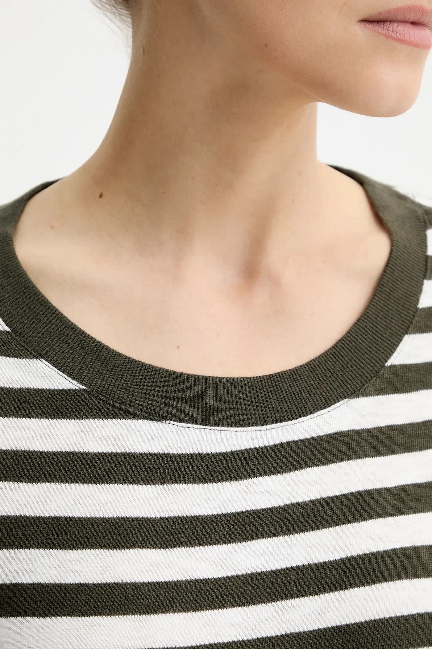 Хлопковая рубашка с длинным рукавом - фото 5