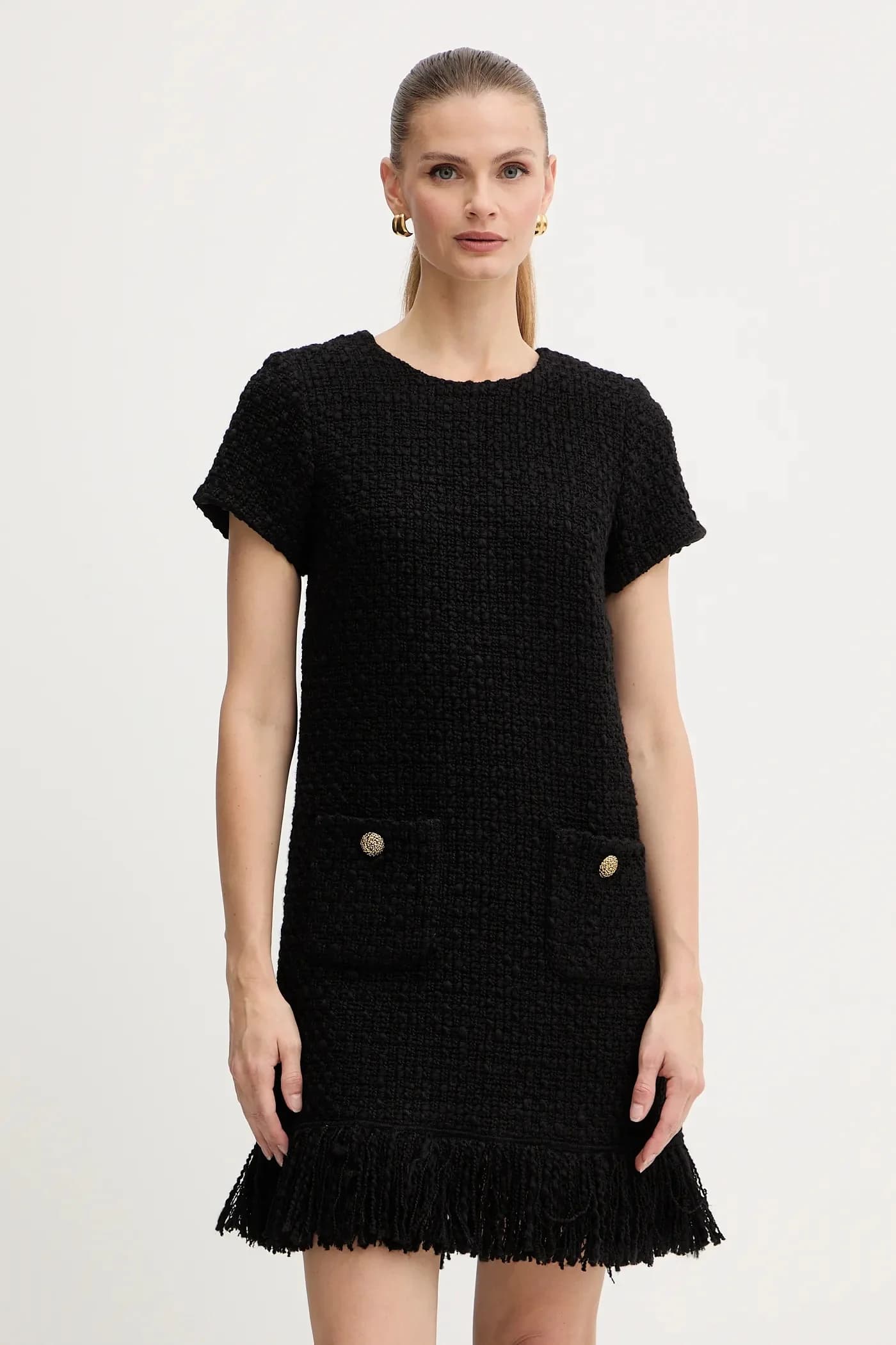 Платье из смесовой шерсти