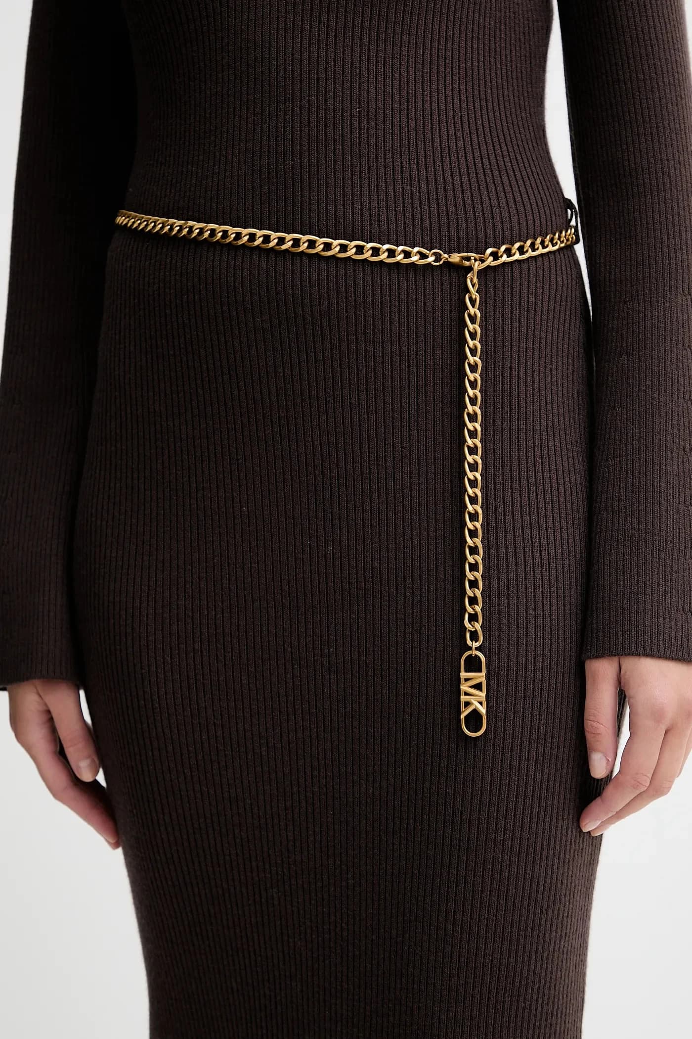 Платье из смесовой шерсти - фото 5