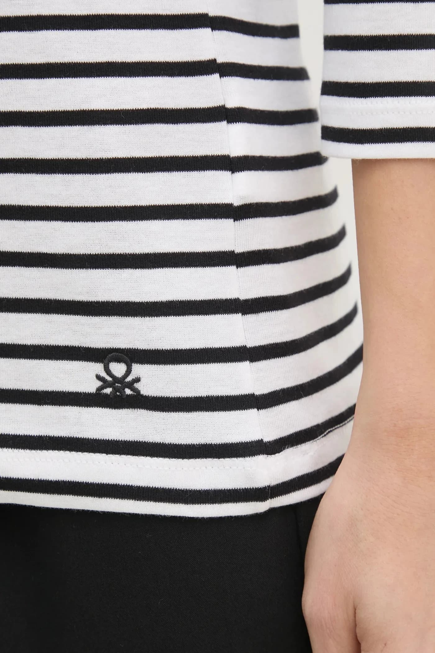 Хлопковая рубашка с длинным рукавом - фото 5