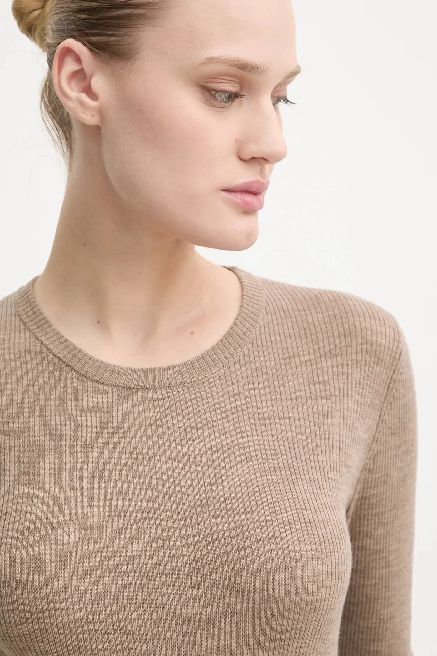 шерстяная рубашка Mariana с длинными рукавами - фото 4