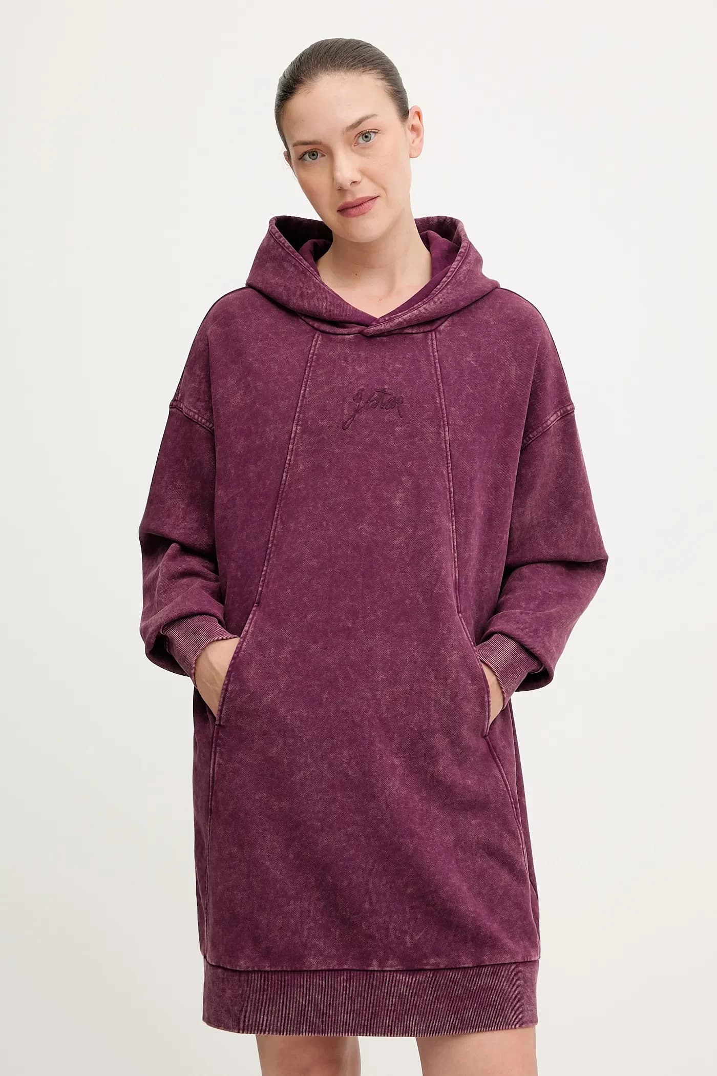 Хлопковое платье А-силуэта hdd sw