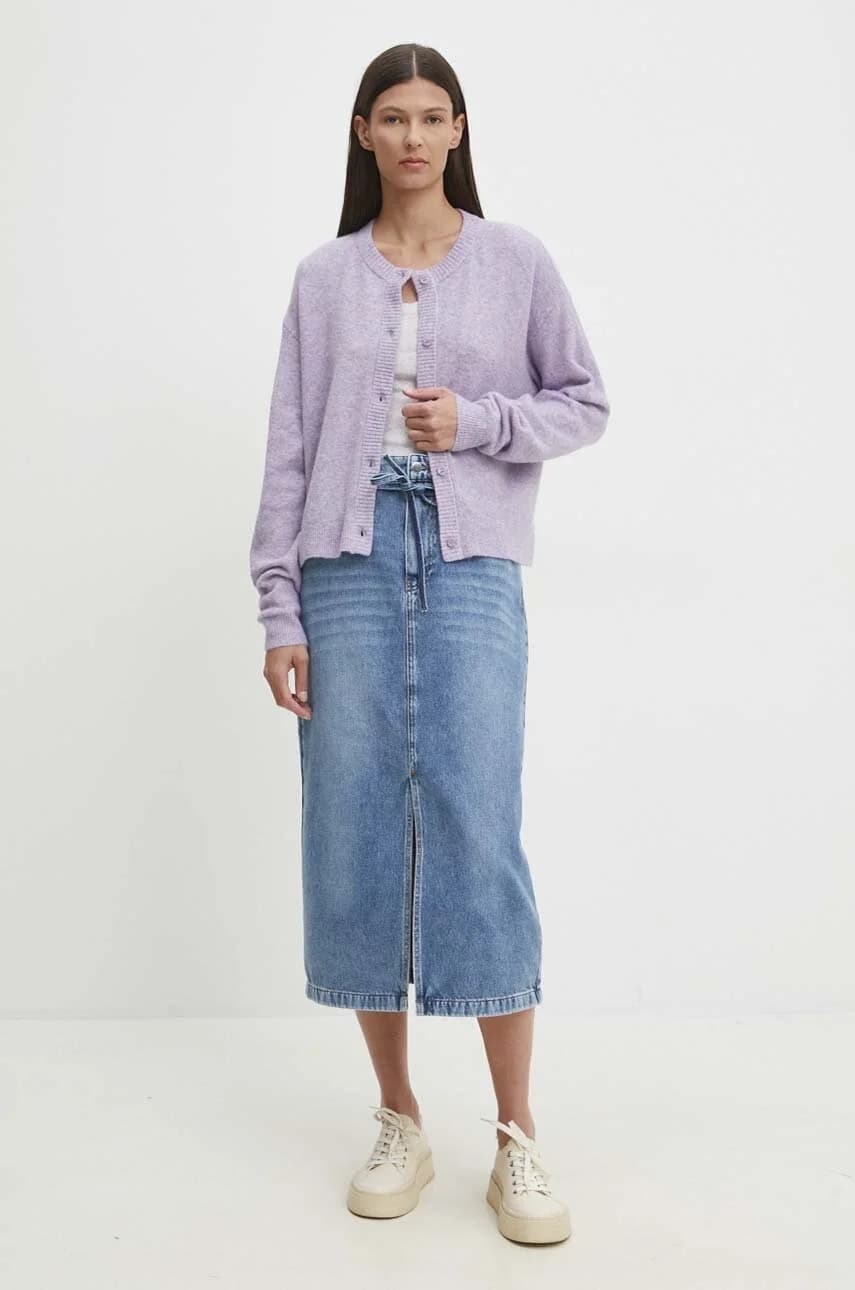 Хлопковая рубашка с длинным рукавом - фото 2