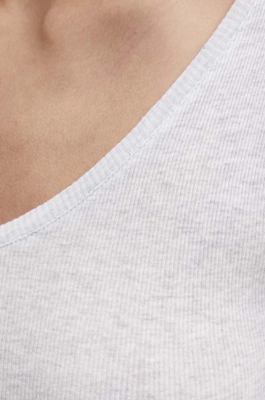 Хлопковая рубашка с длинным рукавом - фото 5