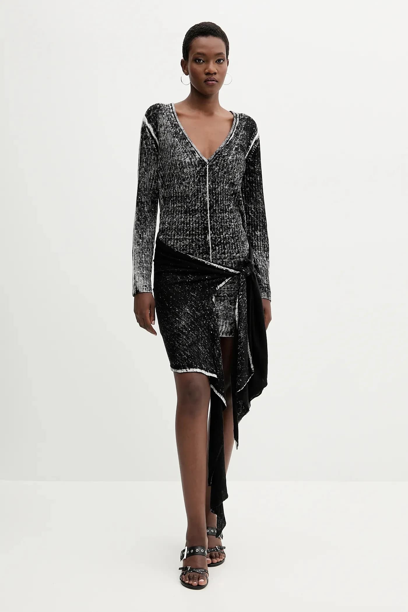 M-EGANKNOT льняное платье