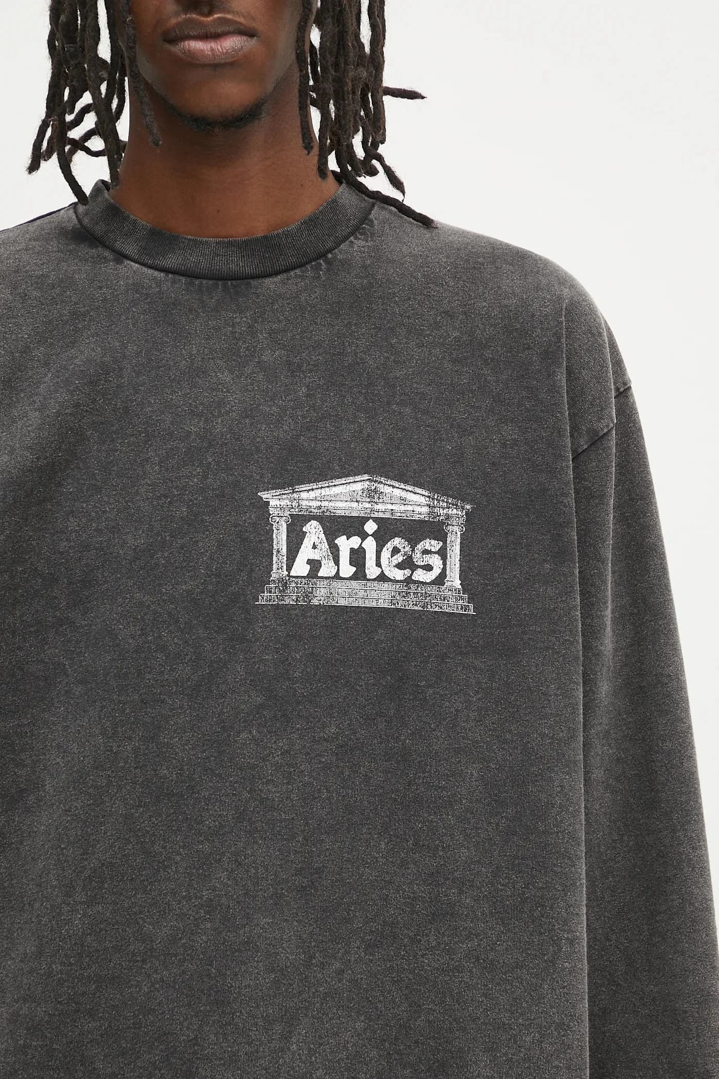 Футболка Aged Ancient Temple LS из хлопка с длинными рукавами - фото 6