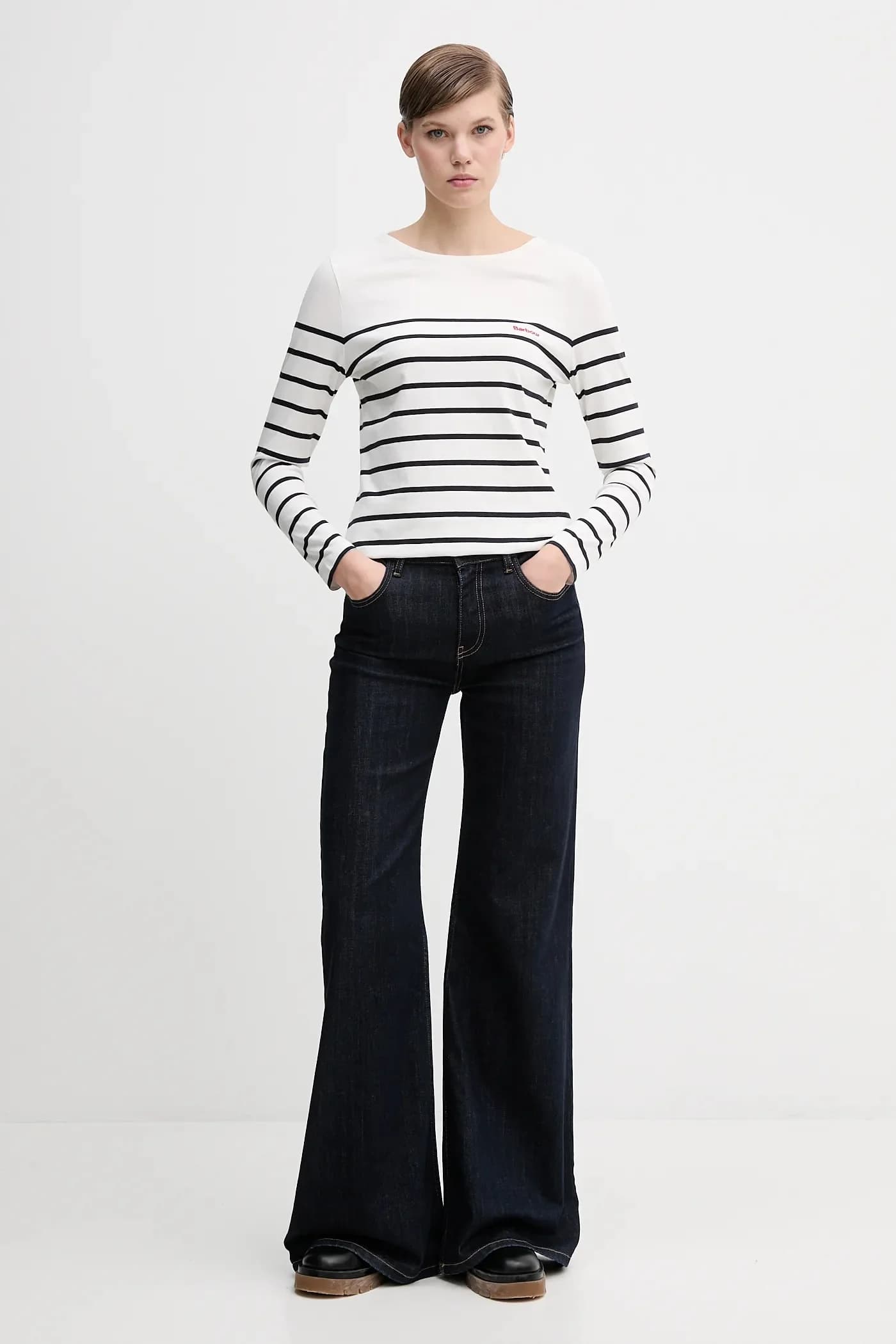 хлопковая рубашка с длинными рукавами BRADLEY - фото 2