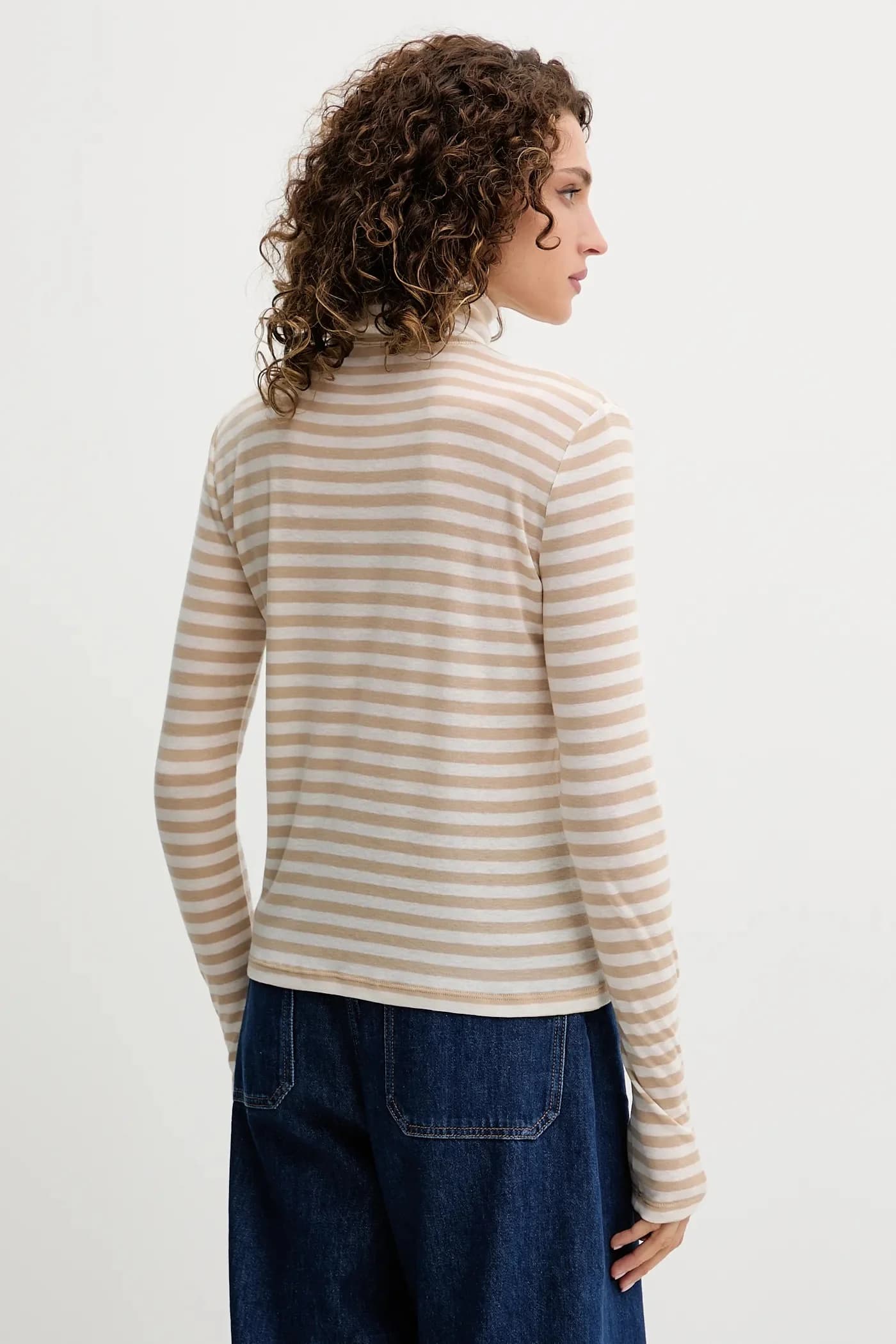 Лонгслив с добавлением шерсти BLASA. - фото 3