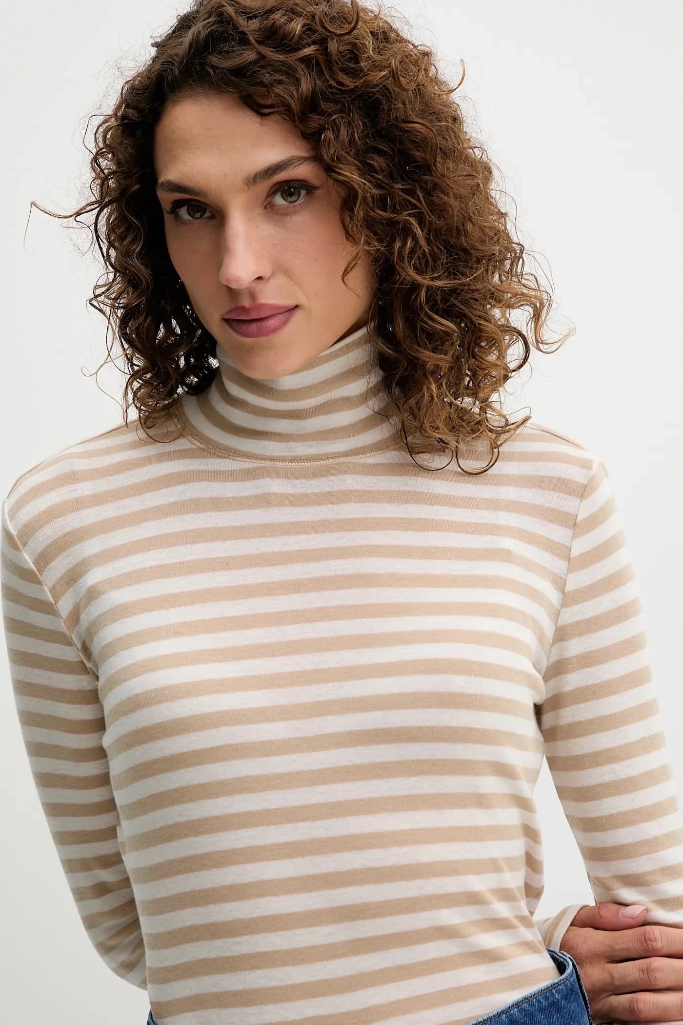 Лонгслив с добавлением шерсти BLASA. - фото 4