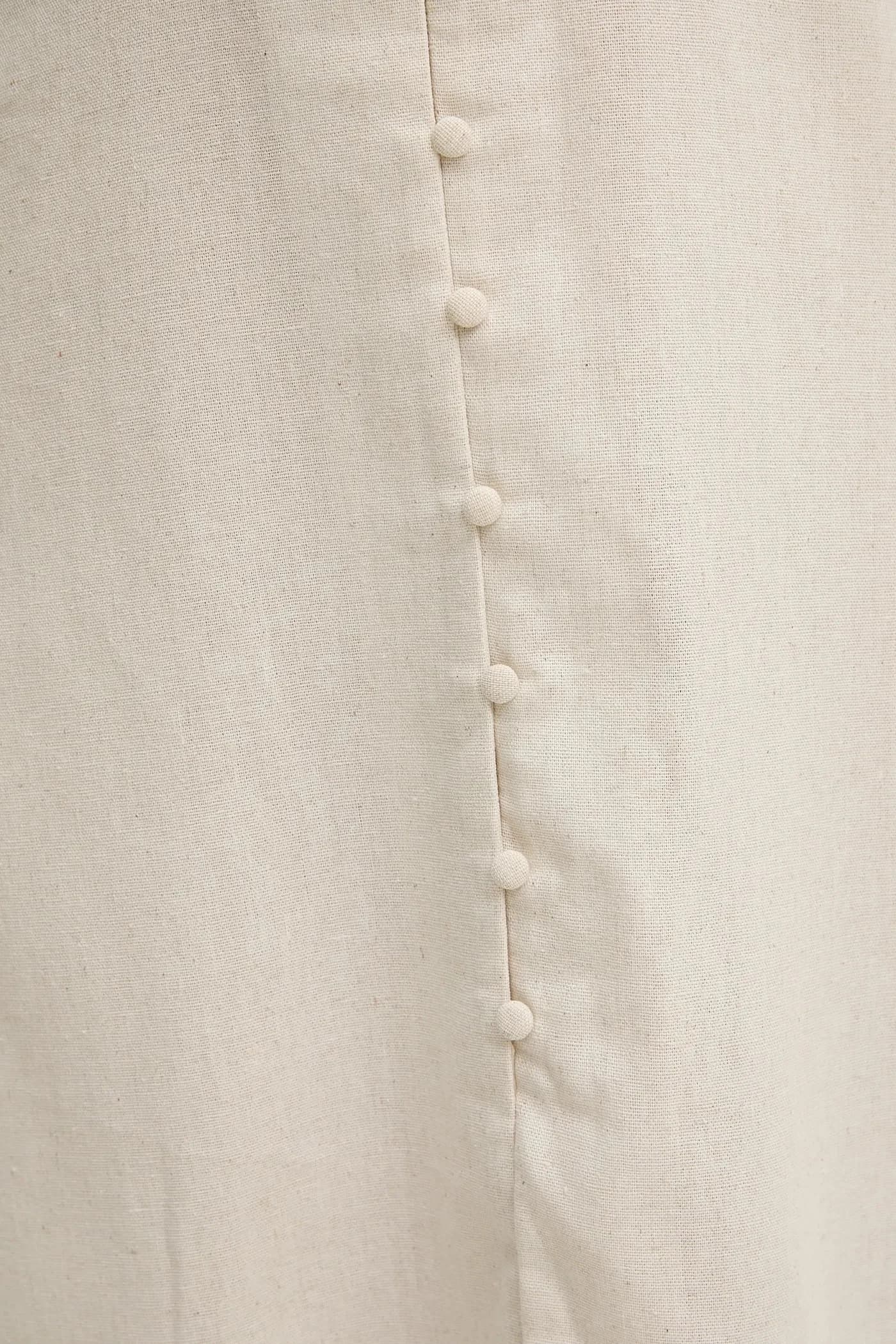 Льняное платье - фото 5