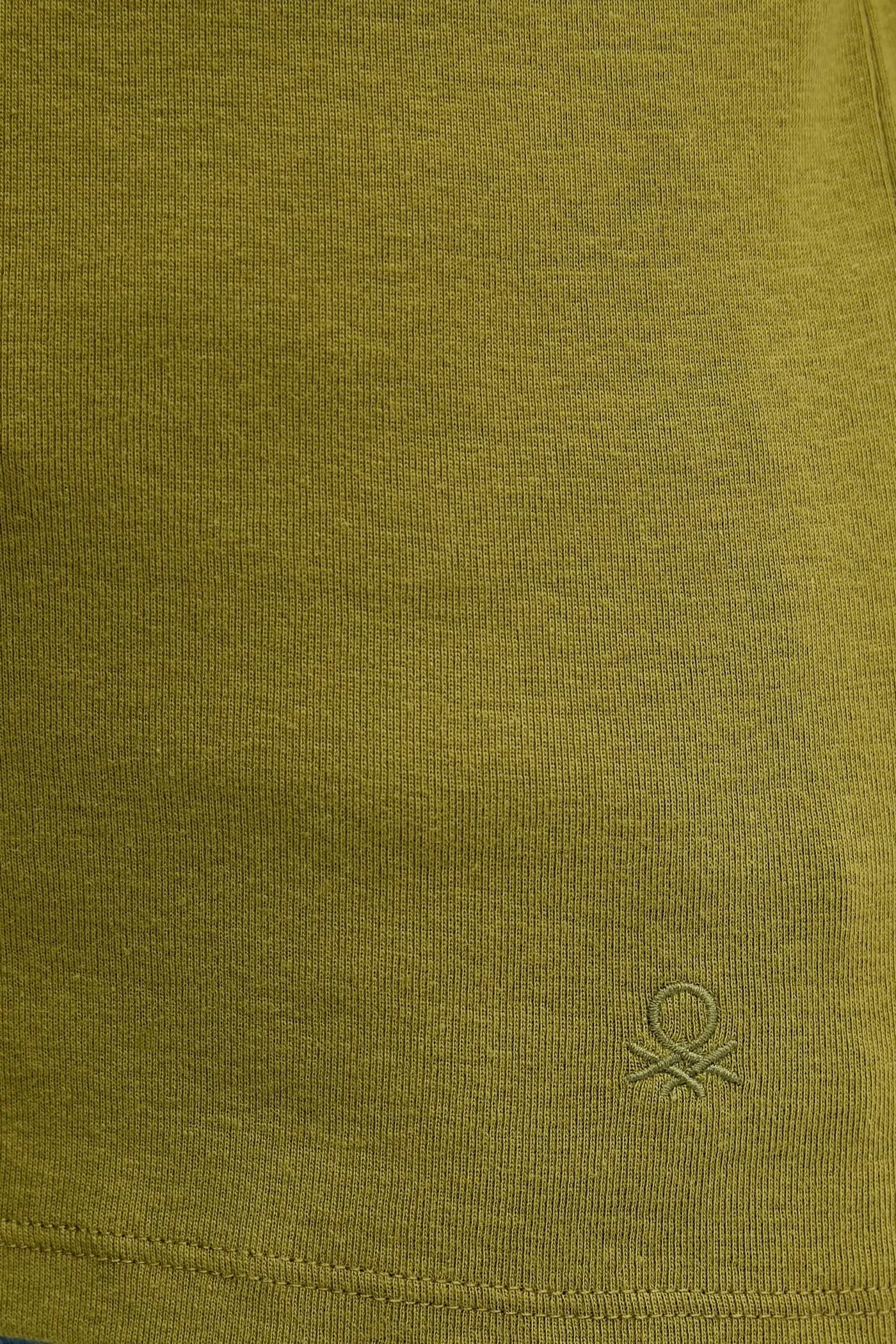 Хлопковая рубашка с длинным рукавом - фото 6