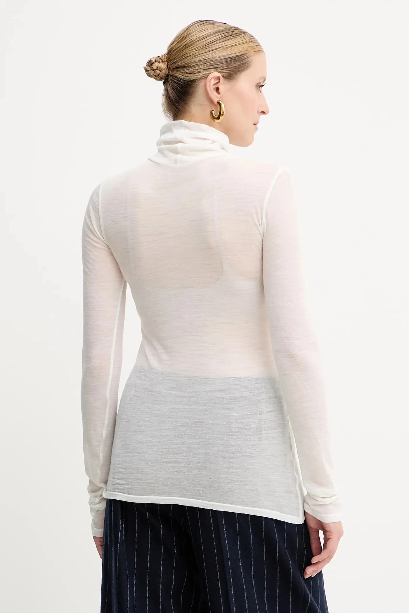 Шерстяной с длинным рукавом - фото 3