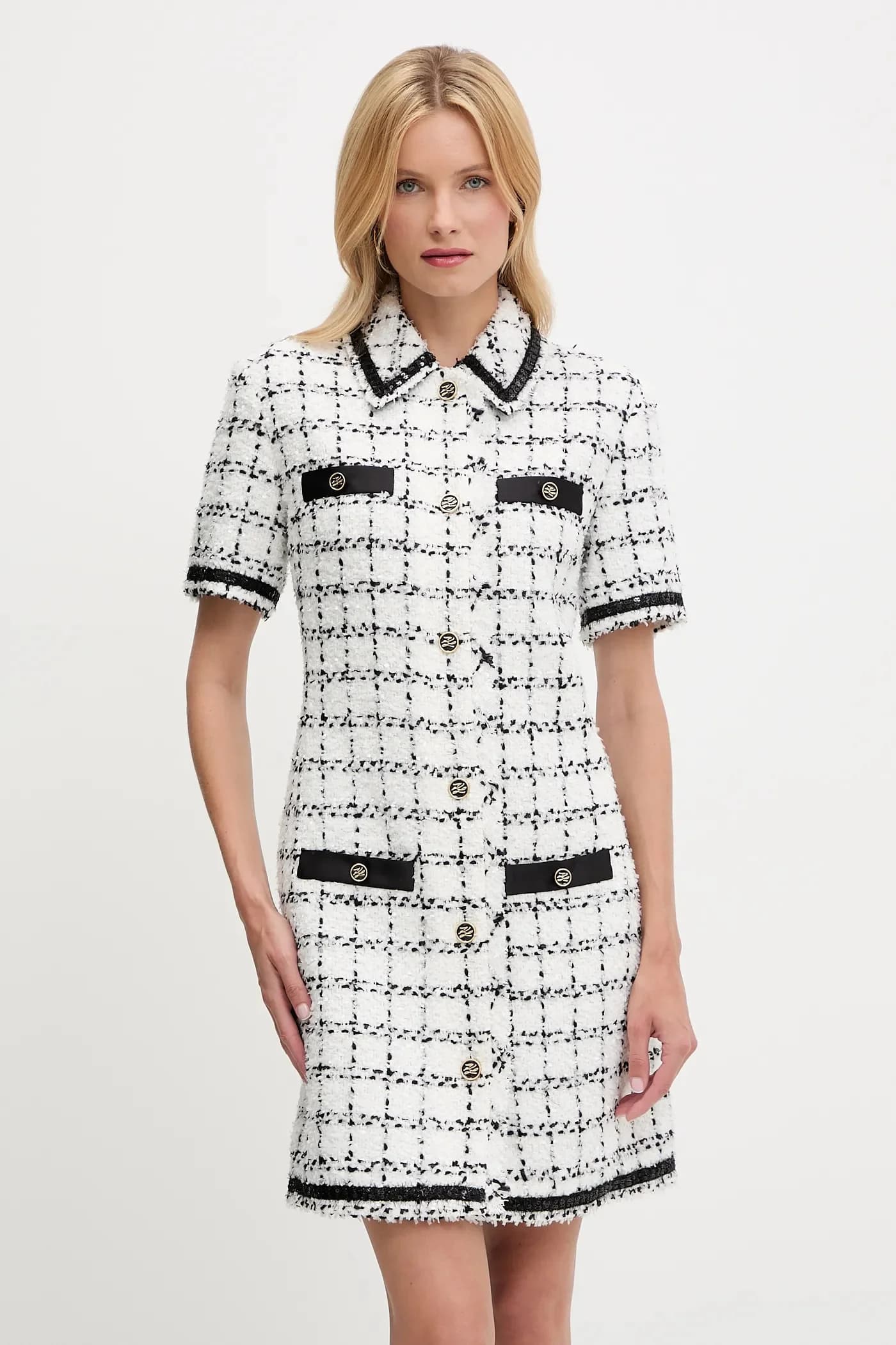 Платье из смесовой шерсти