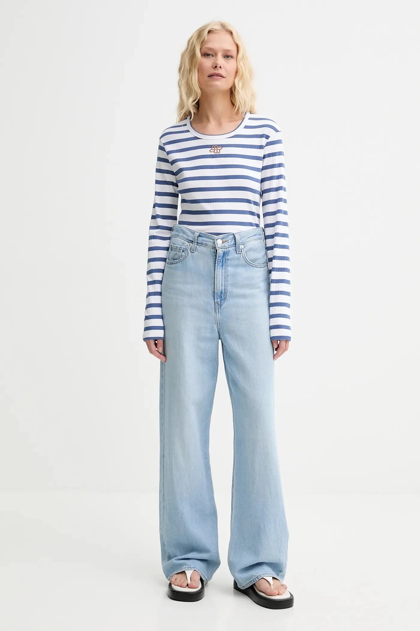 хлопковая рубашка POTE с длинными рукавами - фото 2