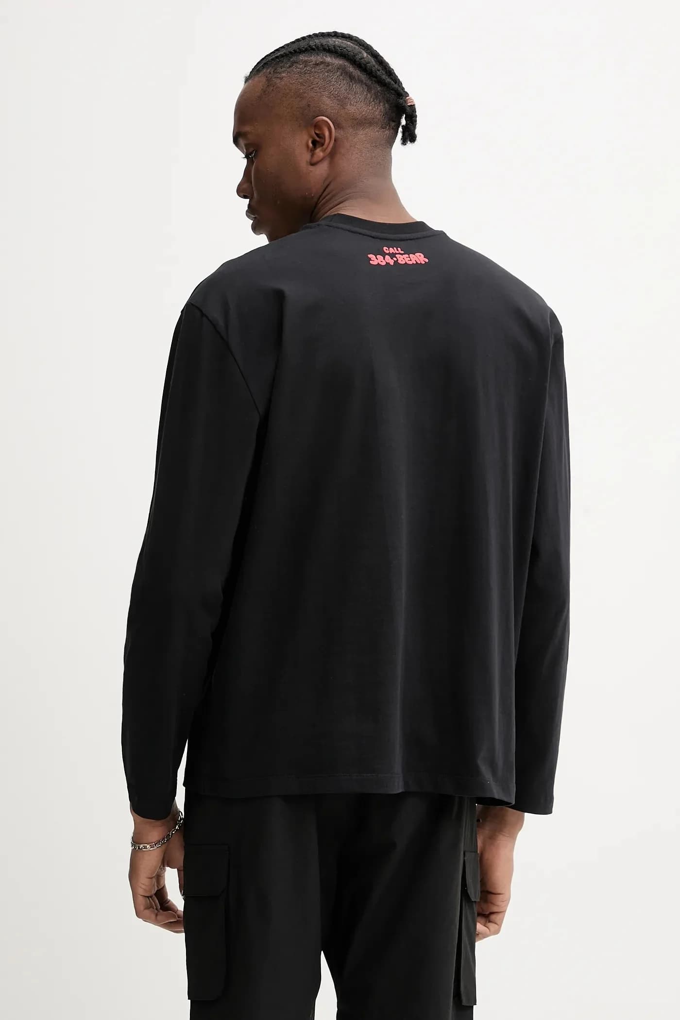 Хлопковая рубашка с длинным рукавом - фото 6