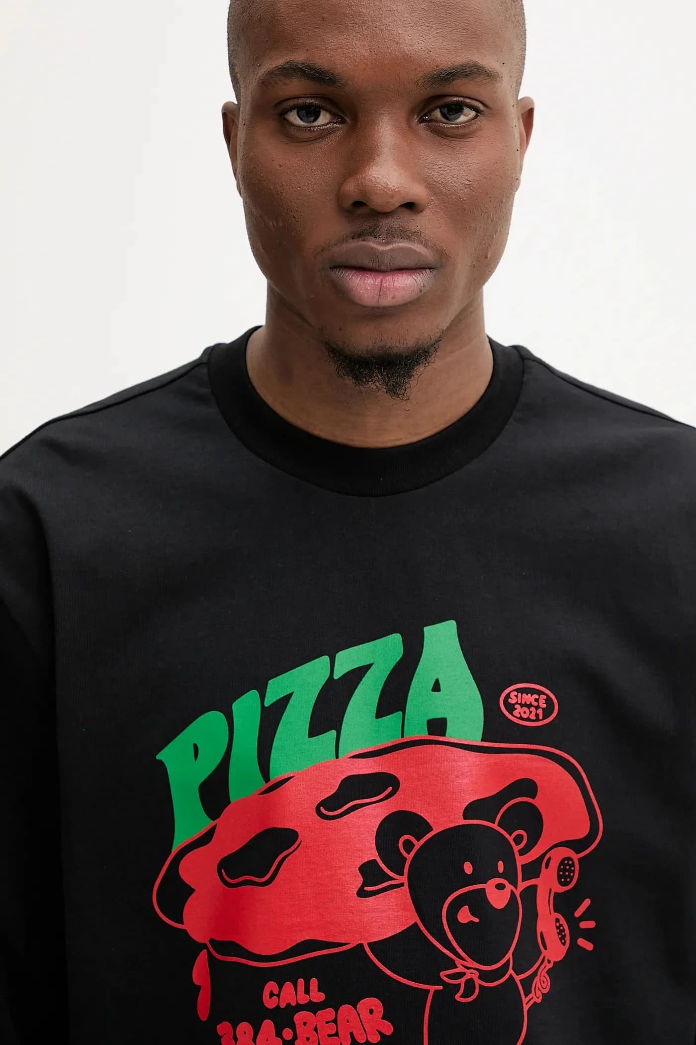 Хлопковая рубашка с длинным рукавом - фото 8