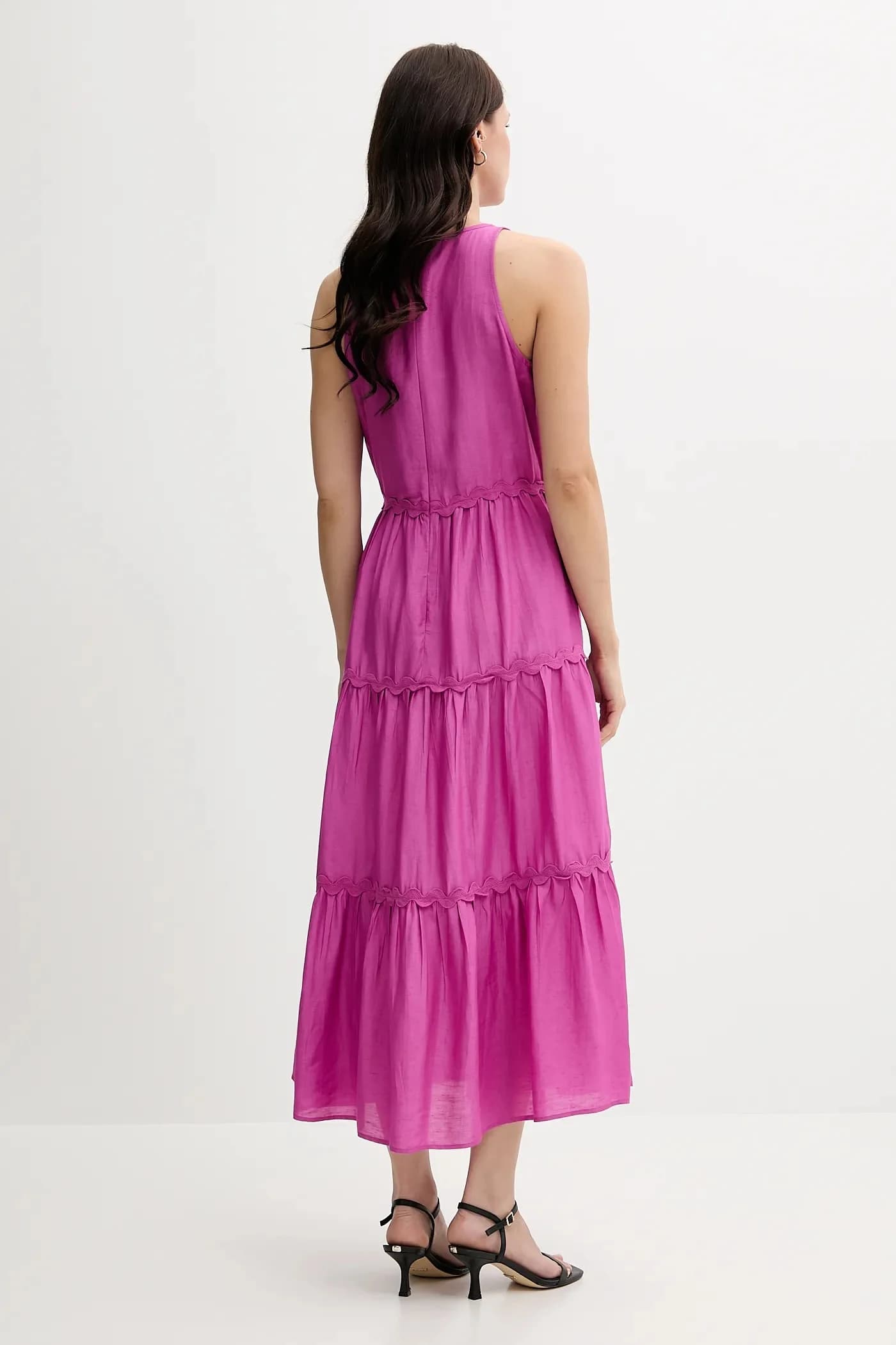 Платье из смесового льна - фото 2