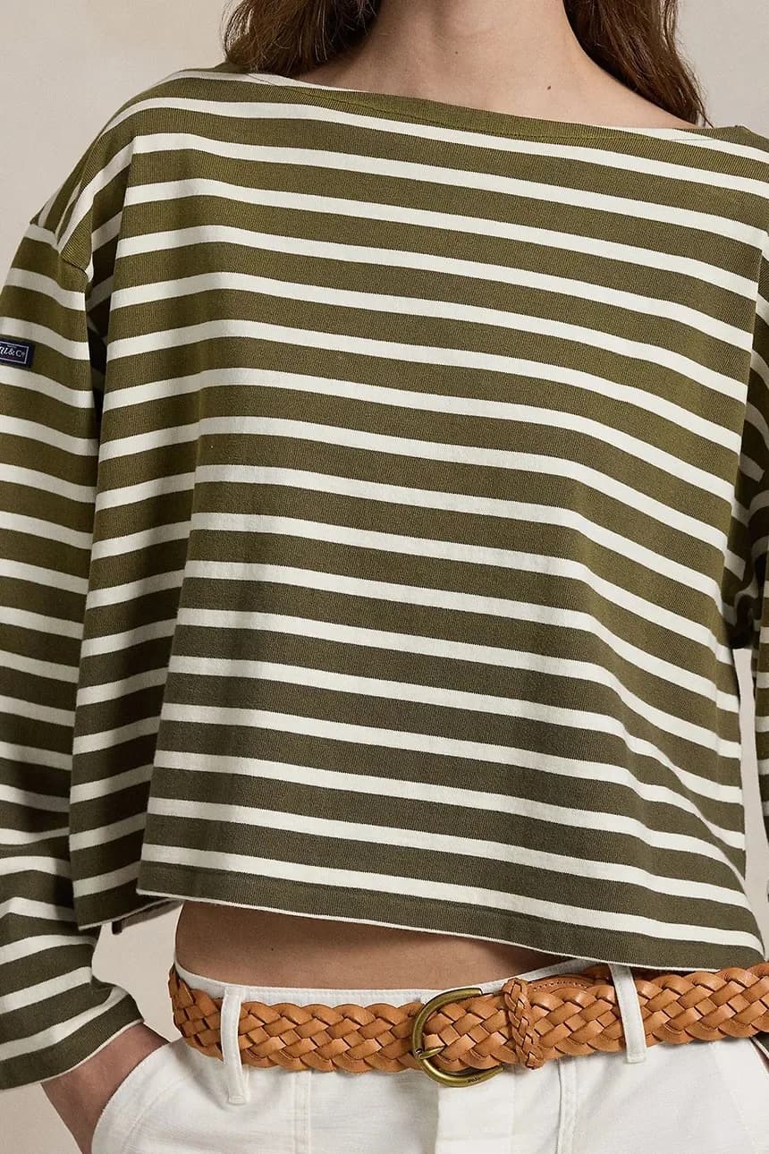 Хлопковая рубашка с длинным рукавом - фото 4