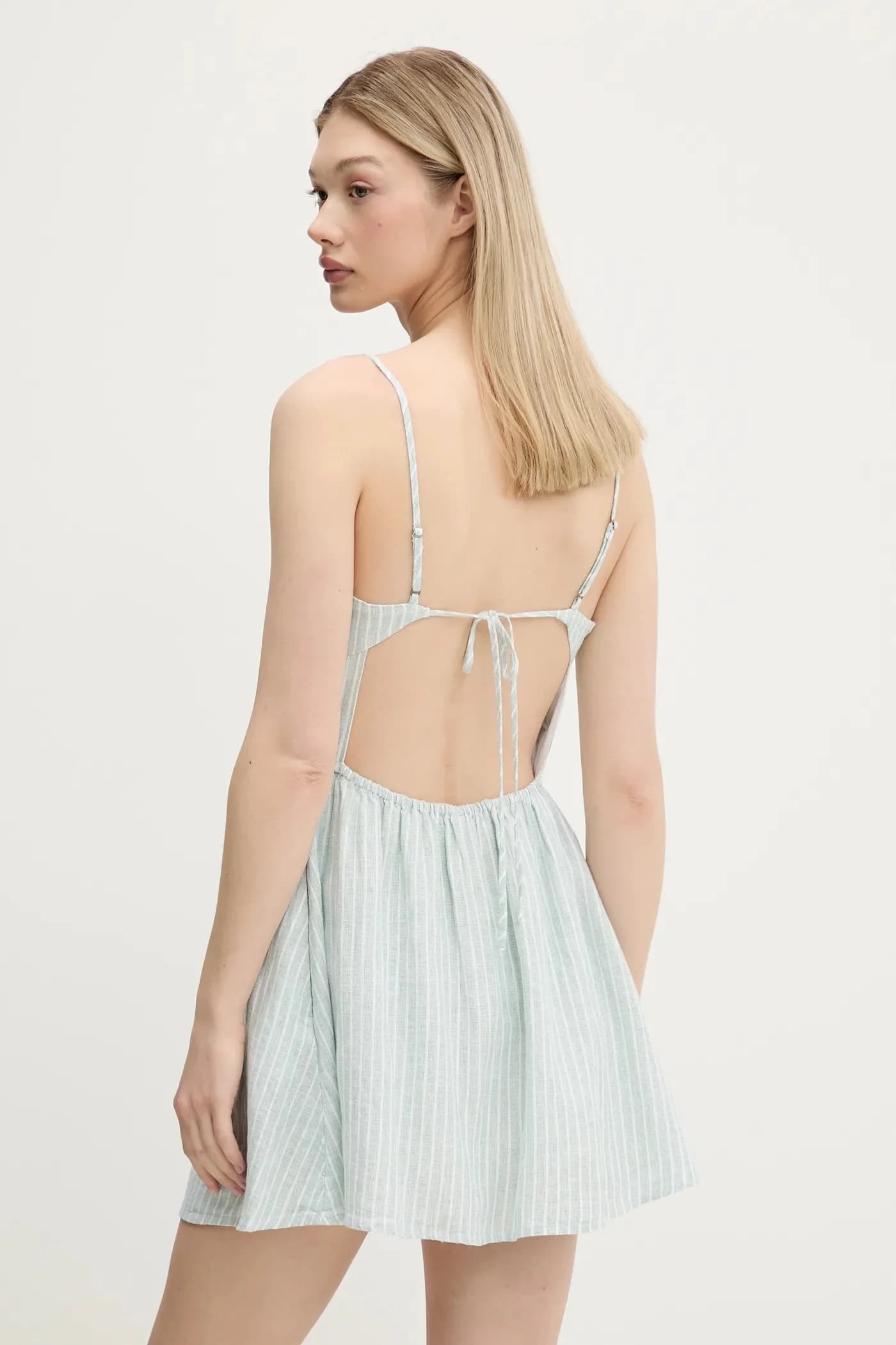 Льняное платье - фото 3