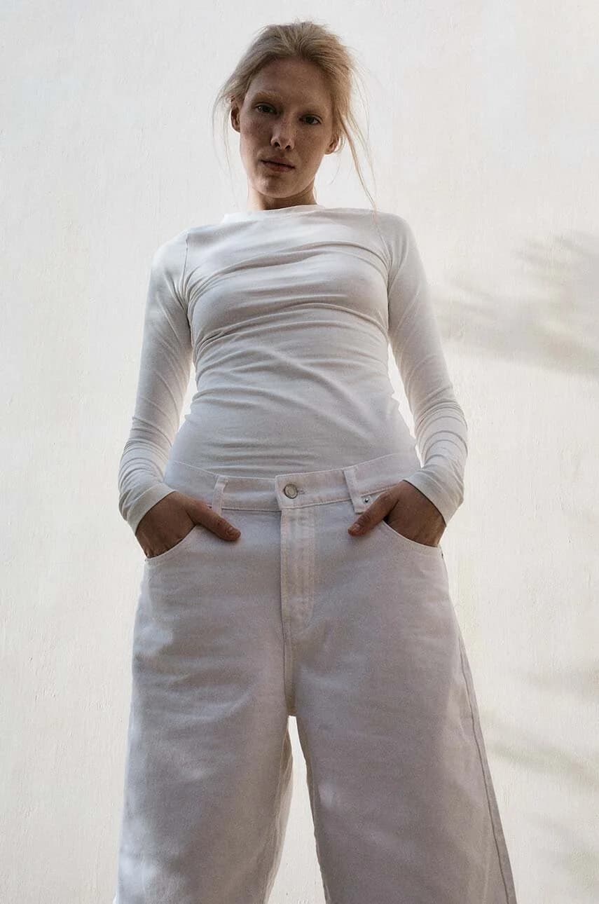 Хлопковая рубашка SOUPLE с длинными рукавами - фото 5