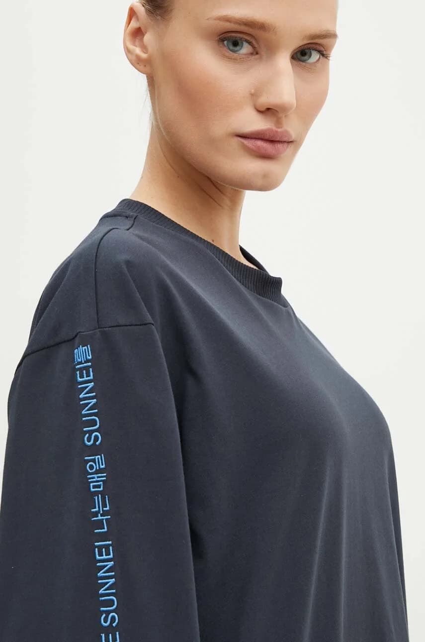 Хлопковая рубашка с длинным рукавом - фото 9