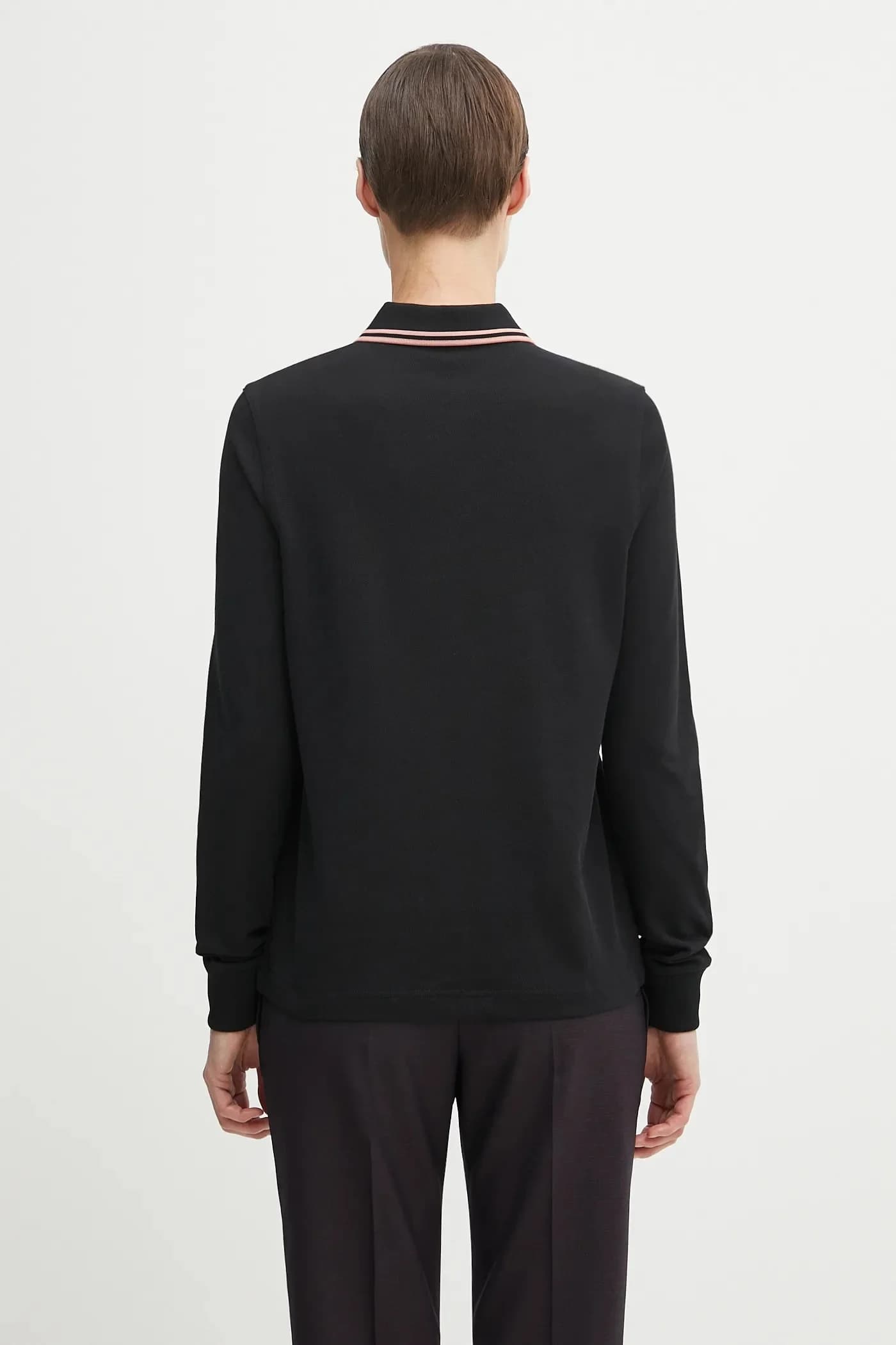 Хлопковая рубашка с длинным рукавом - фото 3