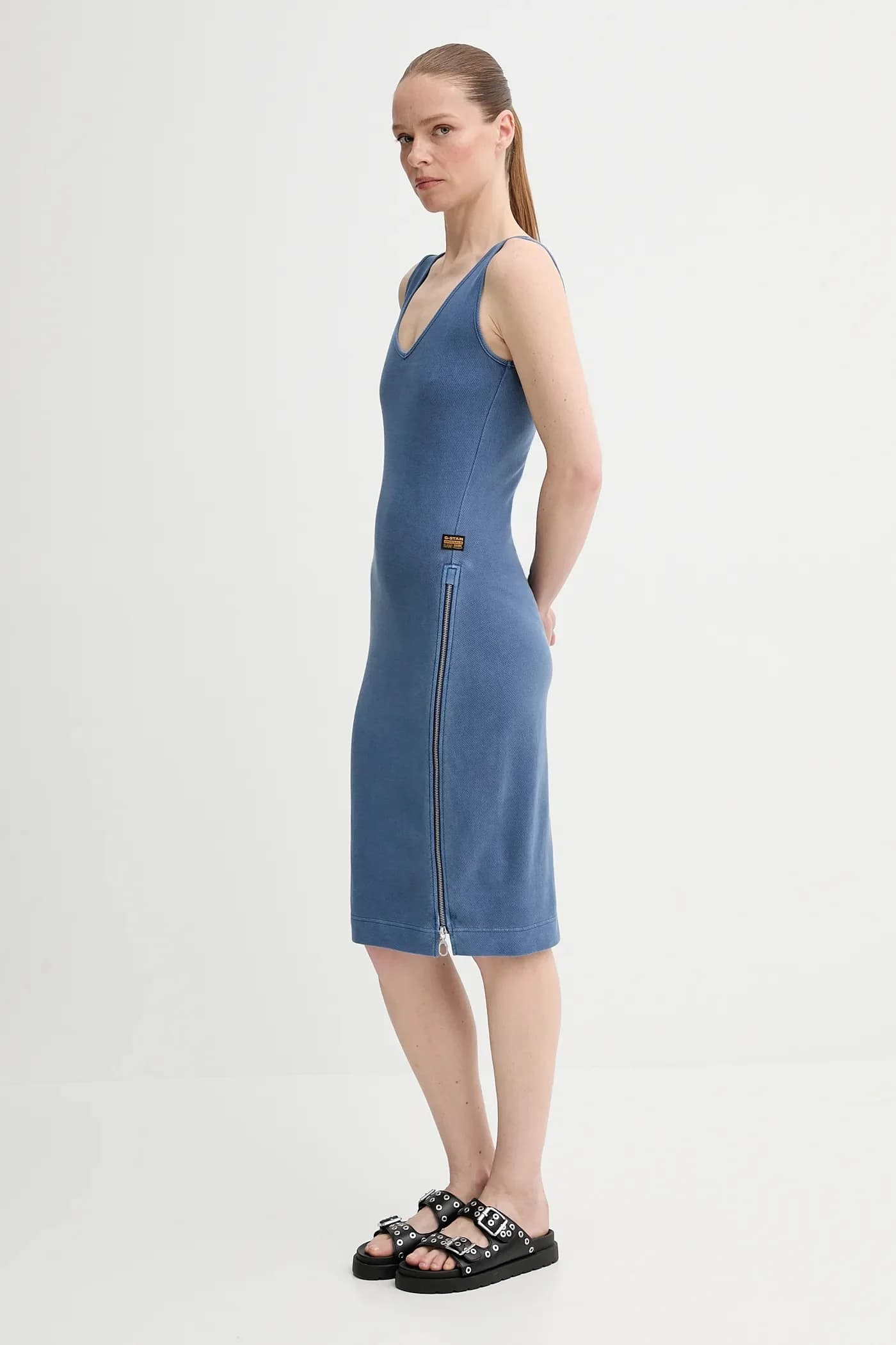 Хлопковое платье - фото 2