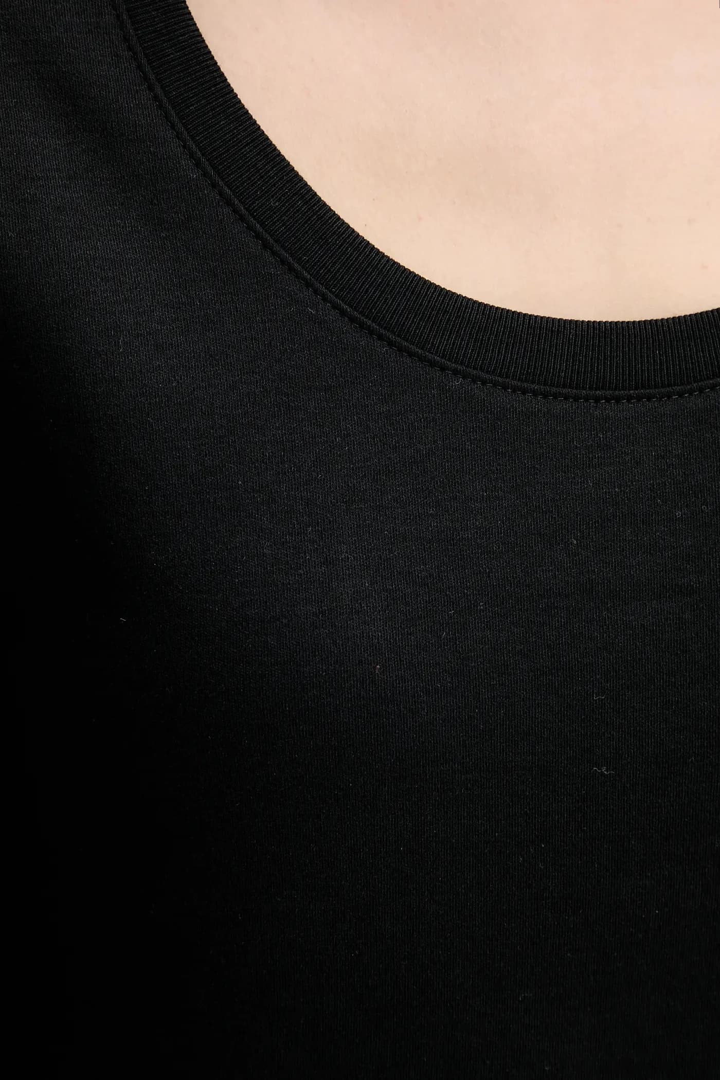 Хлопковая рубашка с длинным рукавом - фото 5