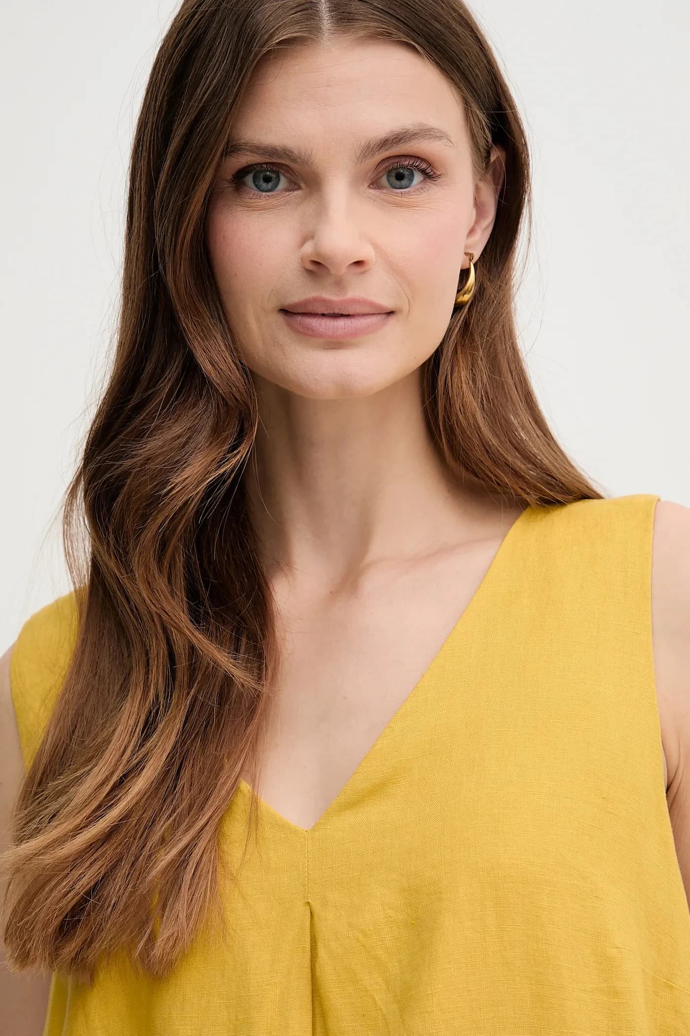 Льняное платье - фото 4