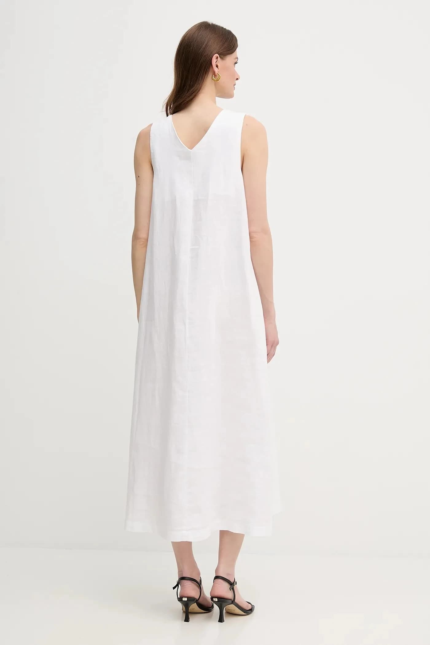 Льняное платье - фото 3