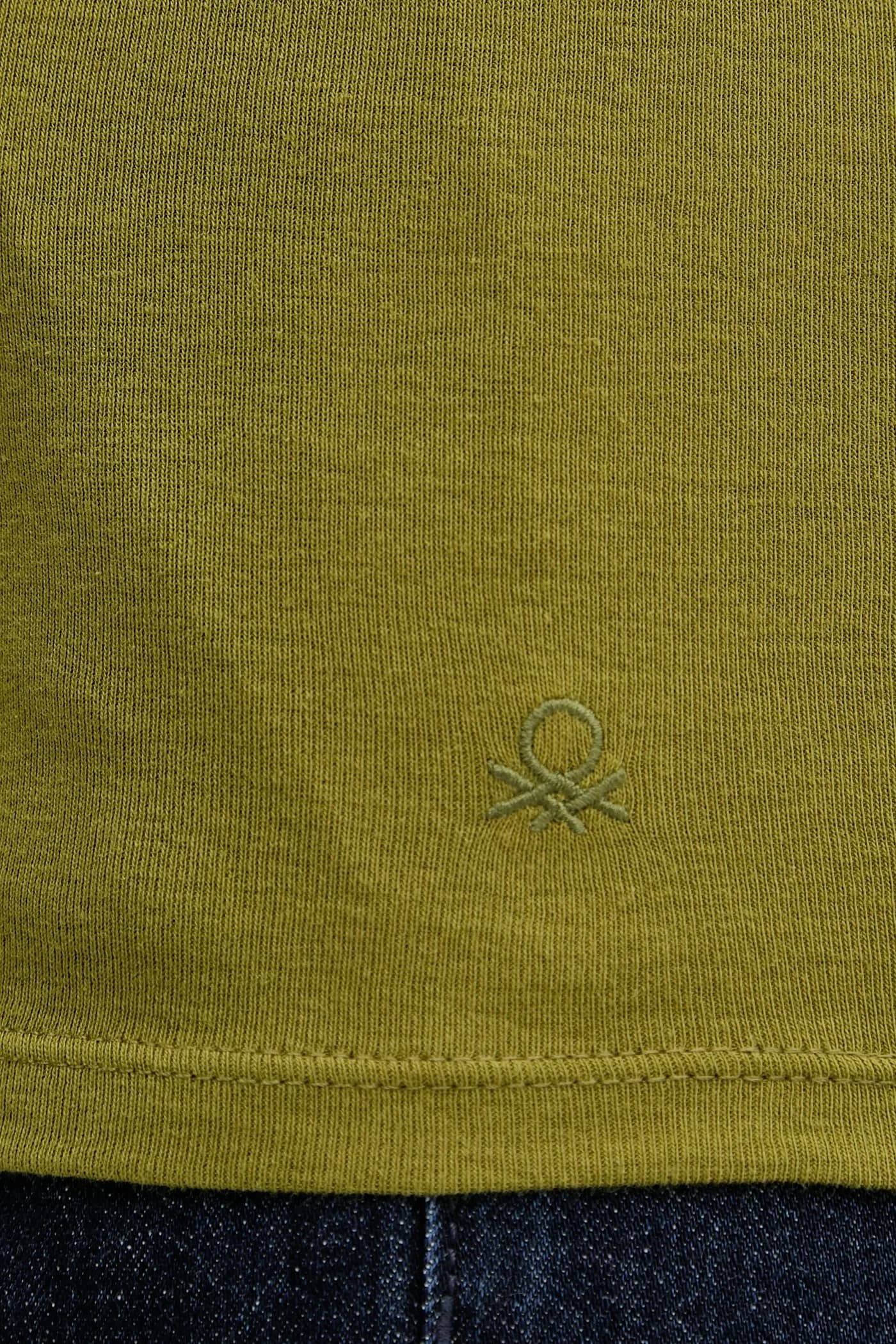 Хлопковая рубашка с длинным рукавом - фото 5