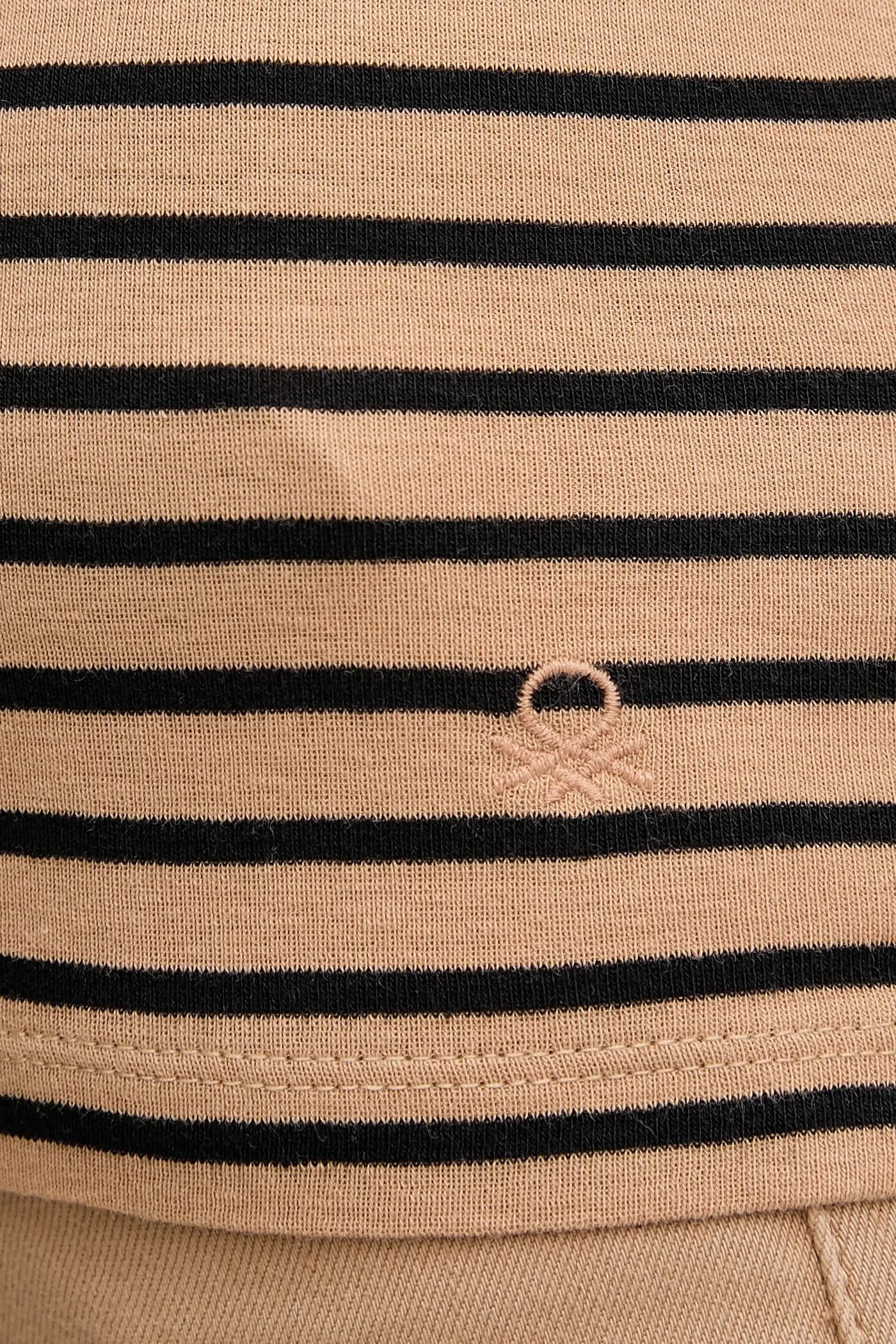 Хлопковая рубашка с длинным рукавом - фото 5