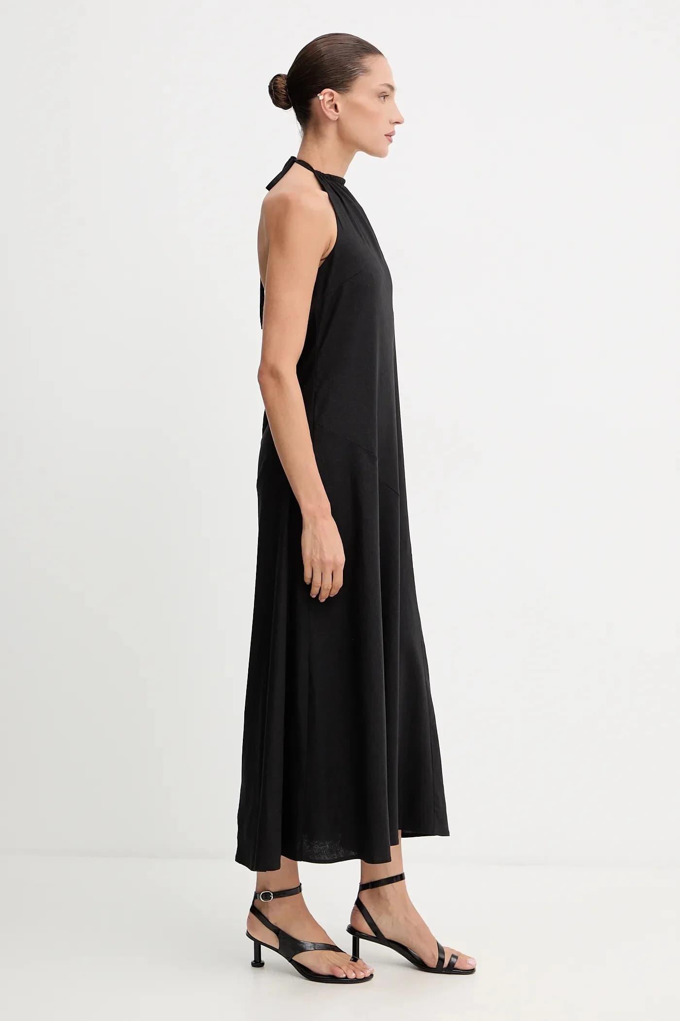 Платье из смесового льна - фото 2