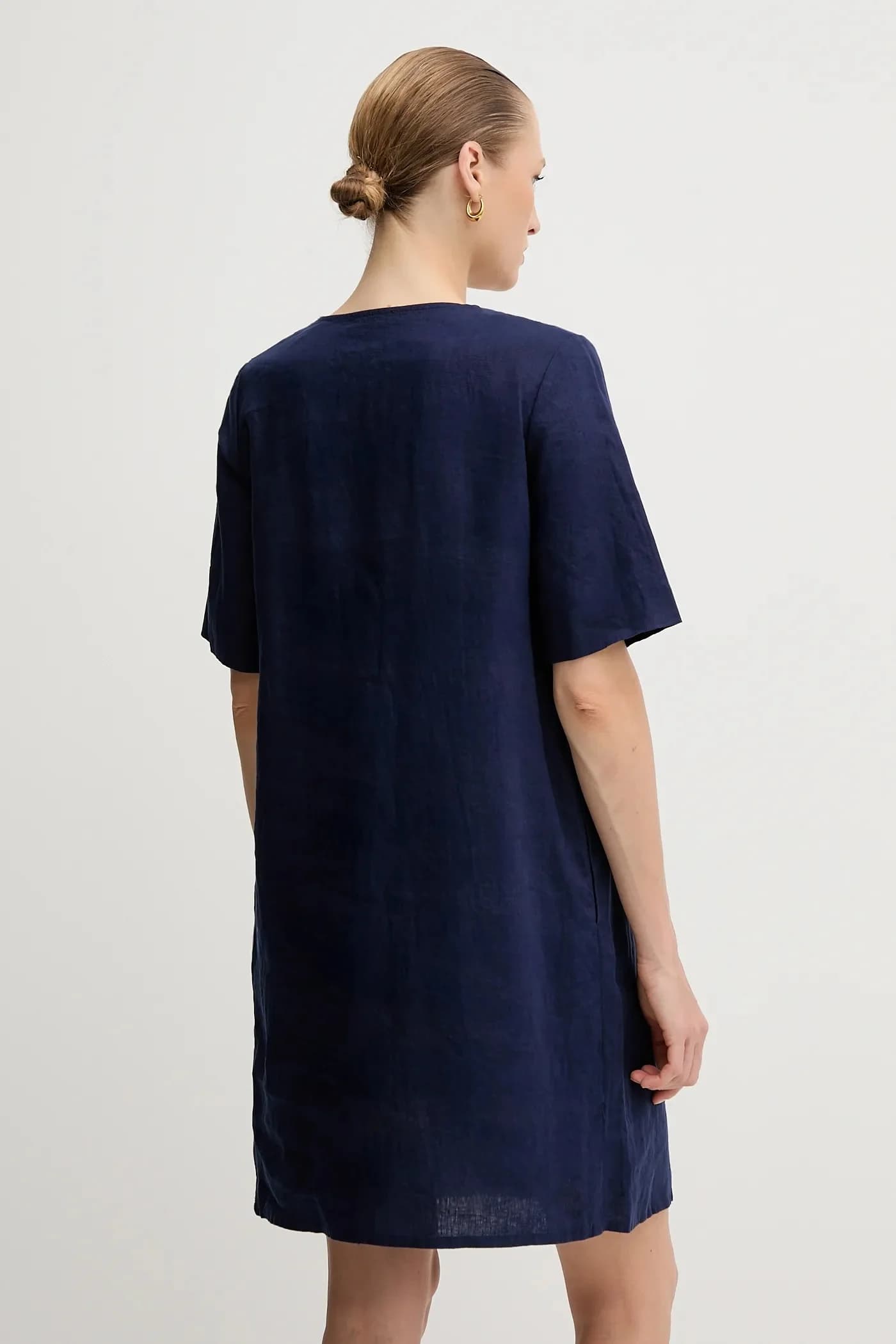 Льняное платье - фото 3