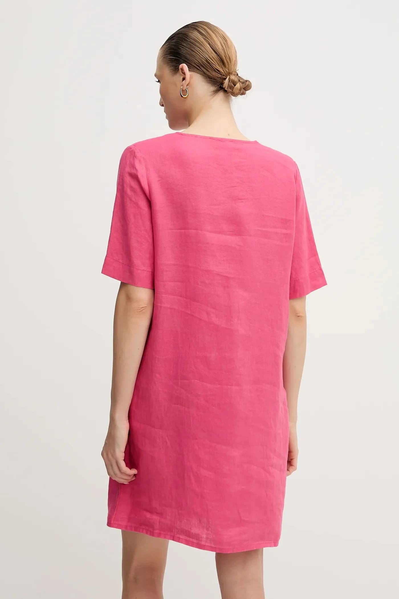 Льняное платье - фото 3