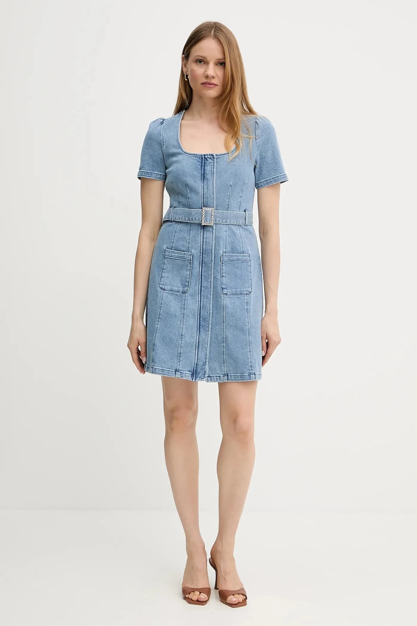 джинсовое платье РУБИЛЬ - фото 2