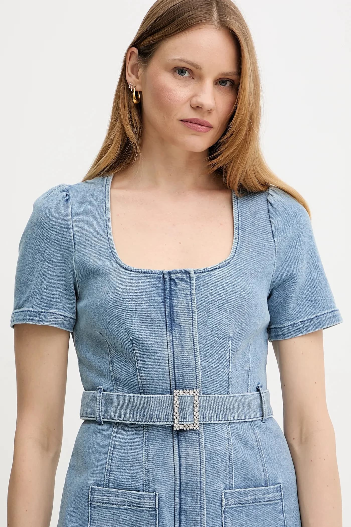 джинсовое платье РУБИЛЬ - фото 4