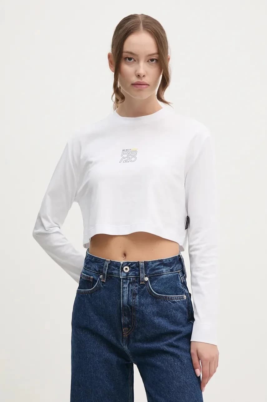 Хлопковая рубашка с длинным рукавом