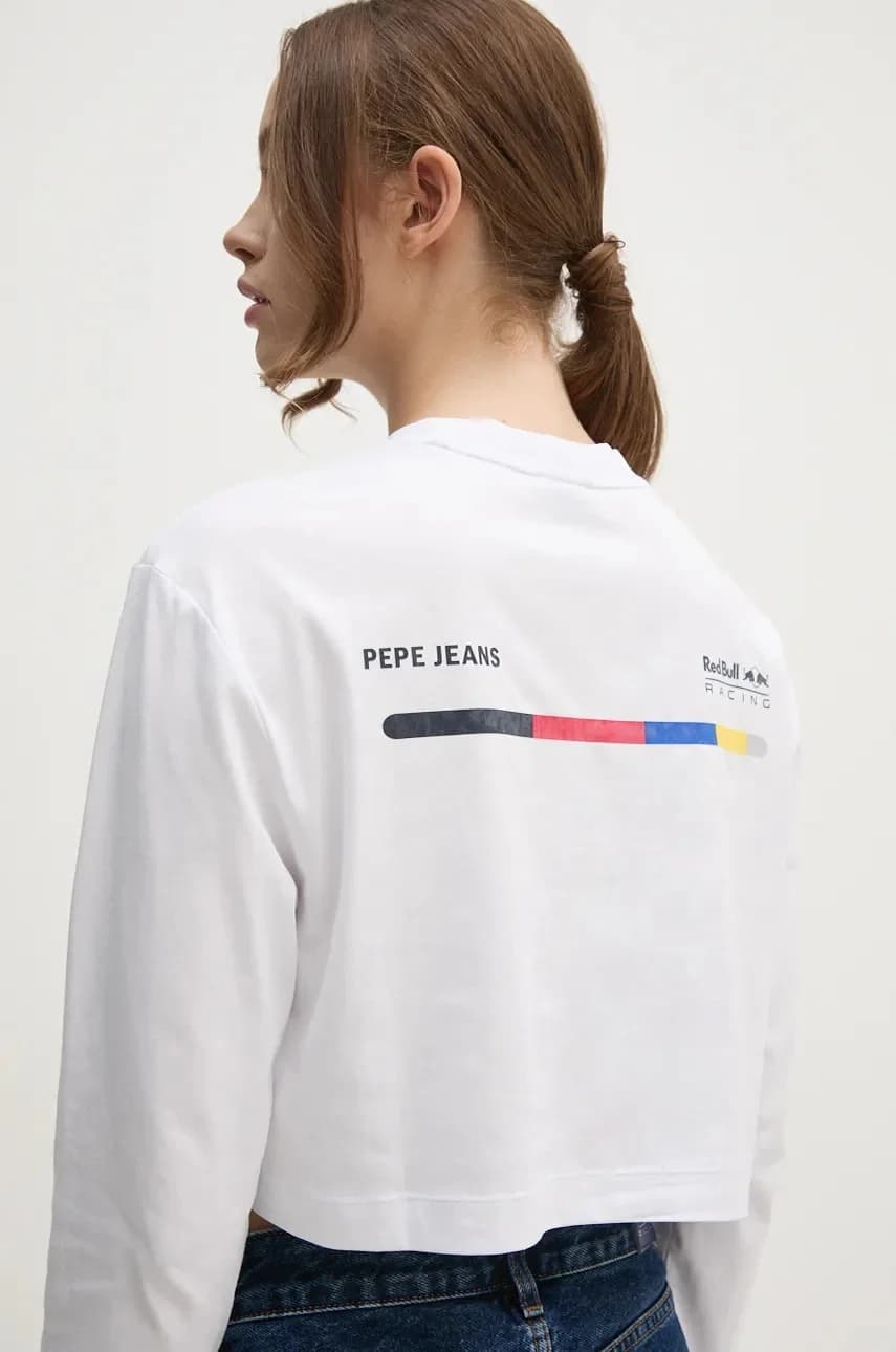 Хлопковая рубашка с длинным рукавом - фото 5