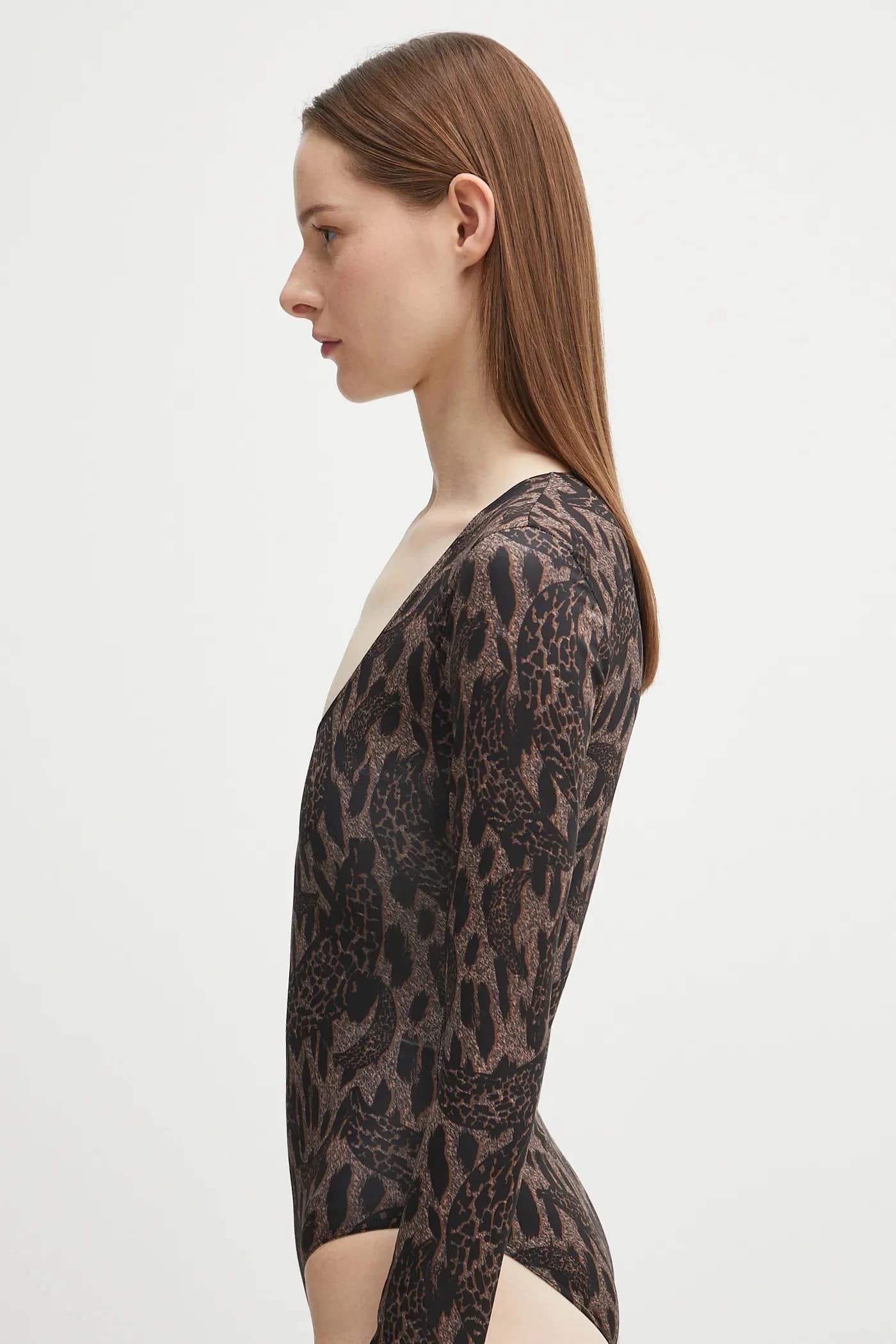 Боди Banimalier с принтом и круглым вырезом - фото 5