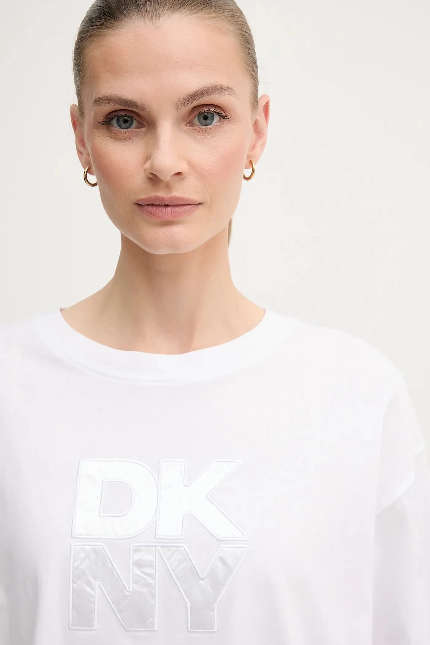 Хлопковая рубашка с длинным рукавом - фото 4