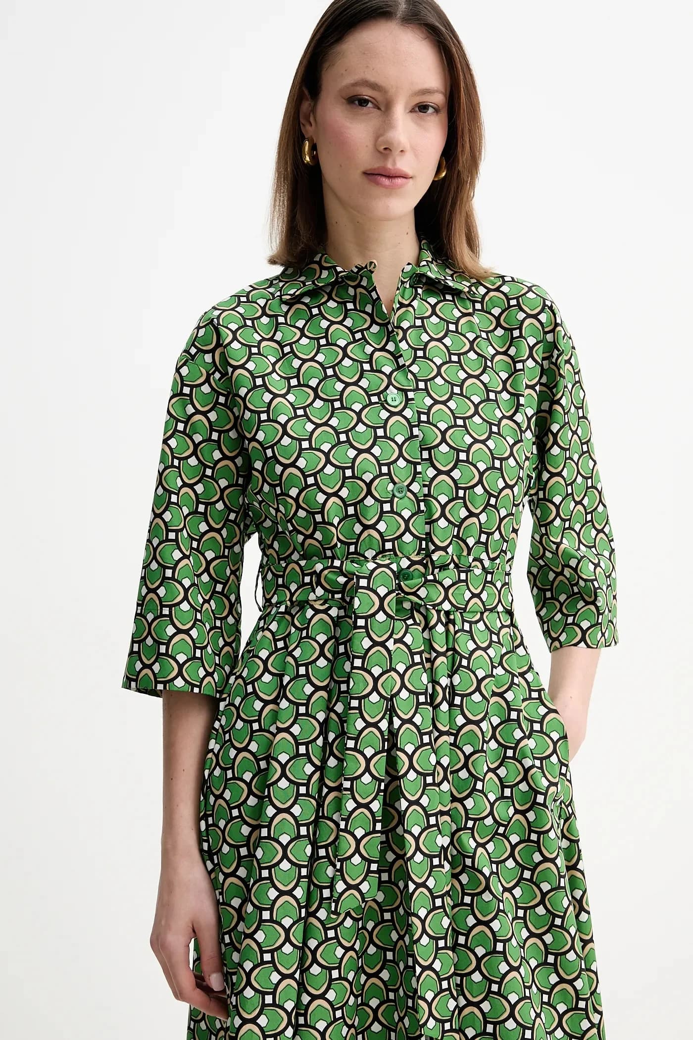 Хлопковое платье - фото 2