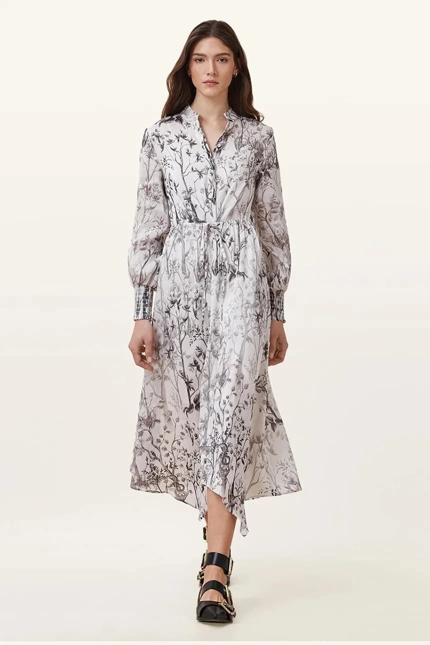 SKYLAR MAXI льняное платье - фото 6