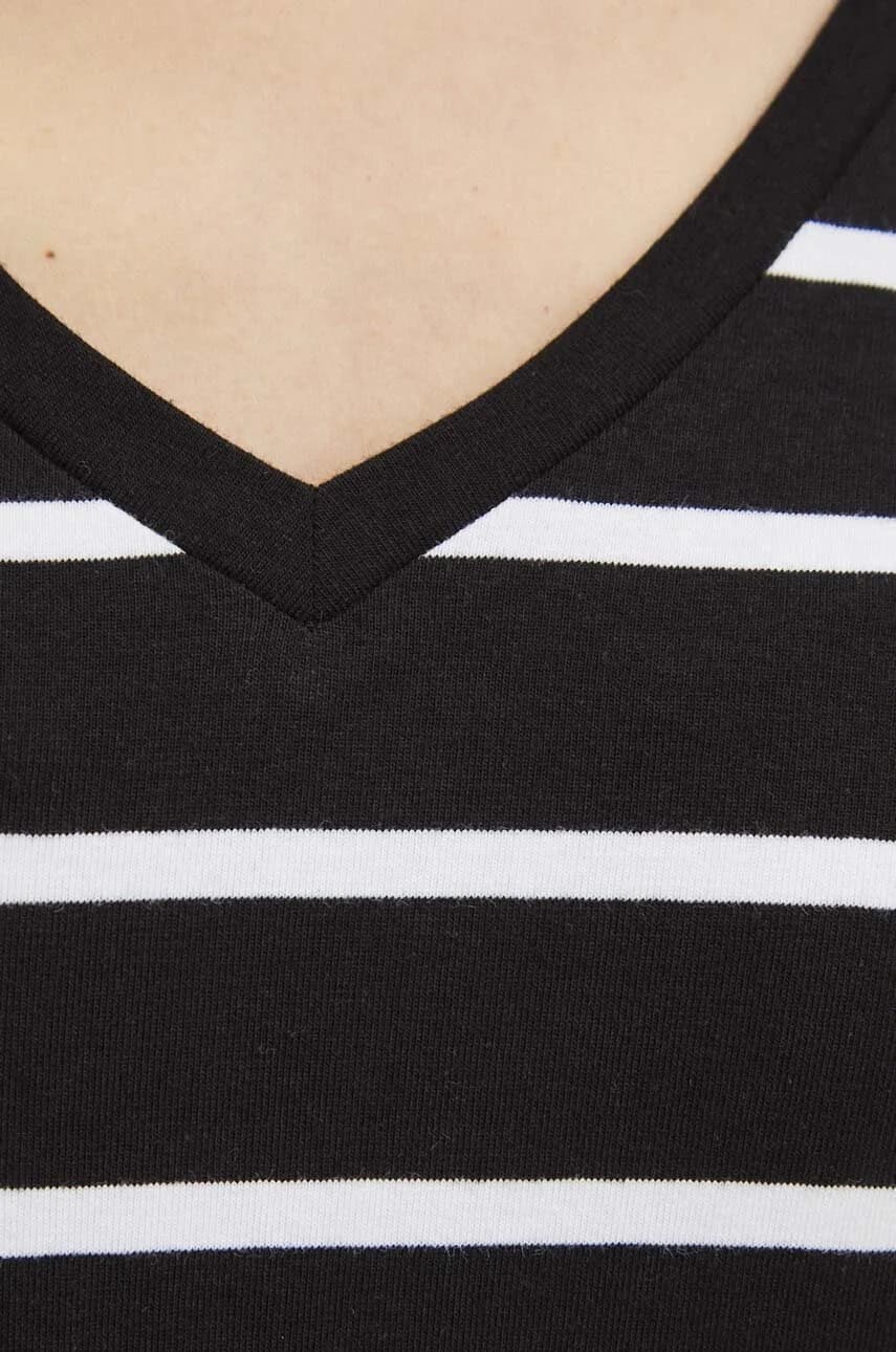 Хлопковая рубашка с длинным рукавом - фото 5